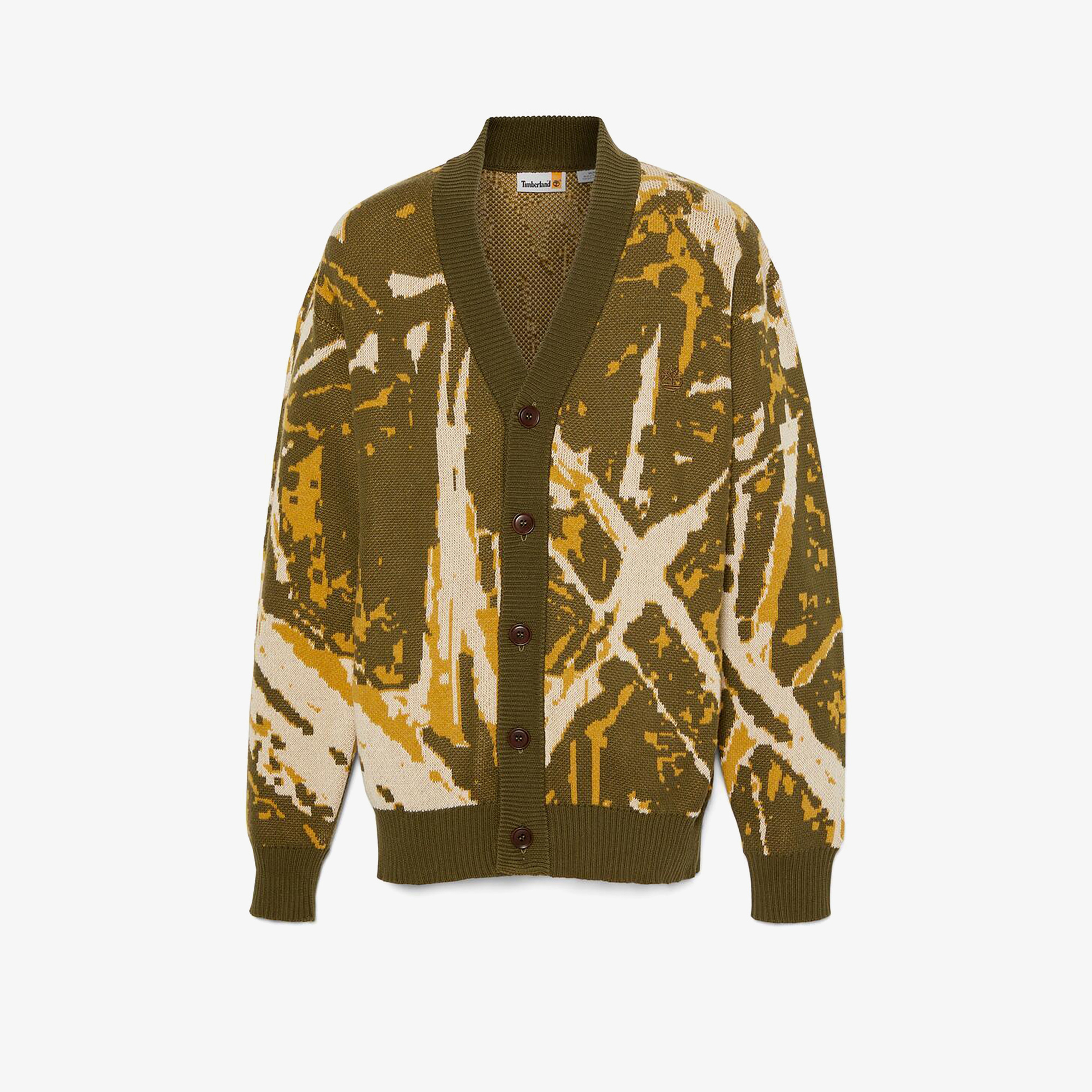 Timberland Forest Camo Erkek Haki Süveter