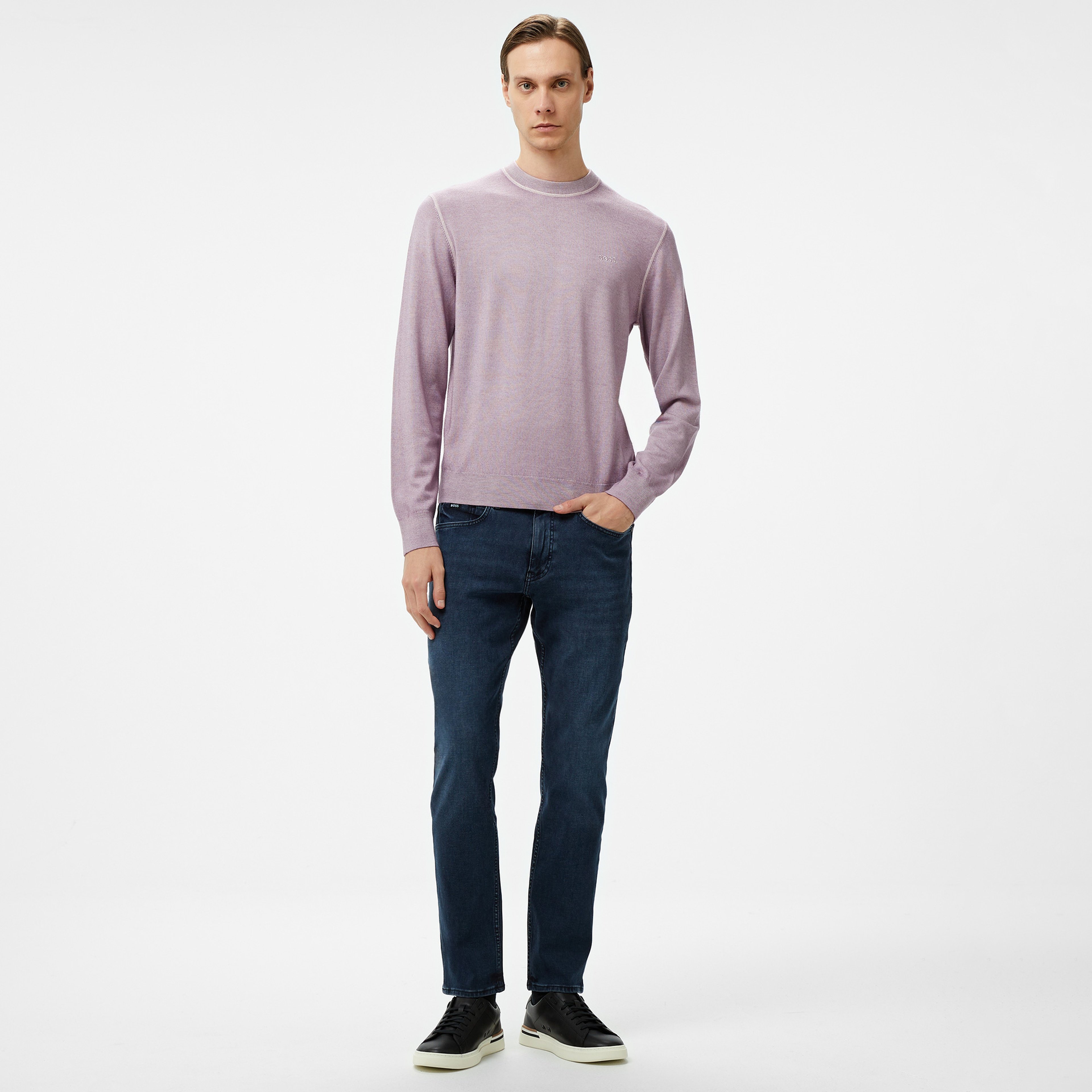 Boss Delaware Erkek Lacivert Jean