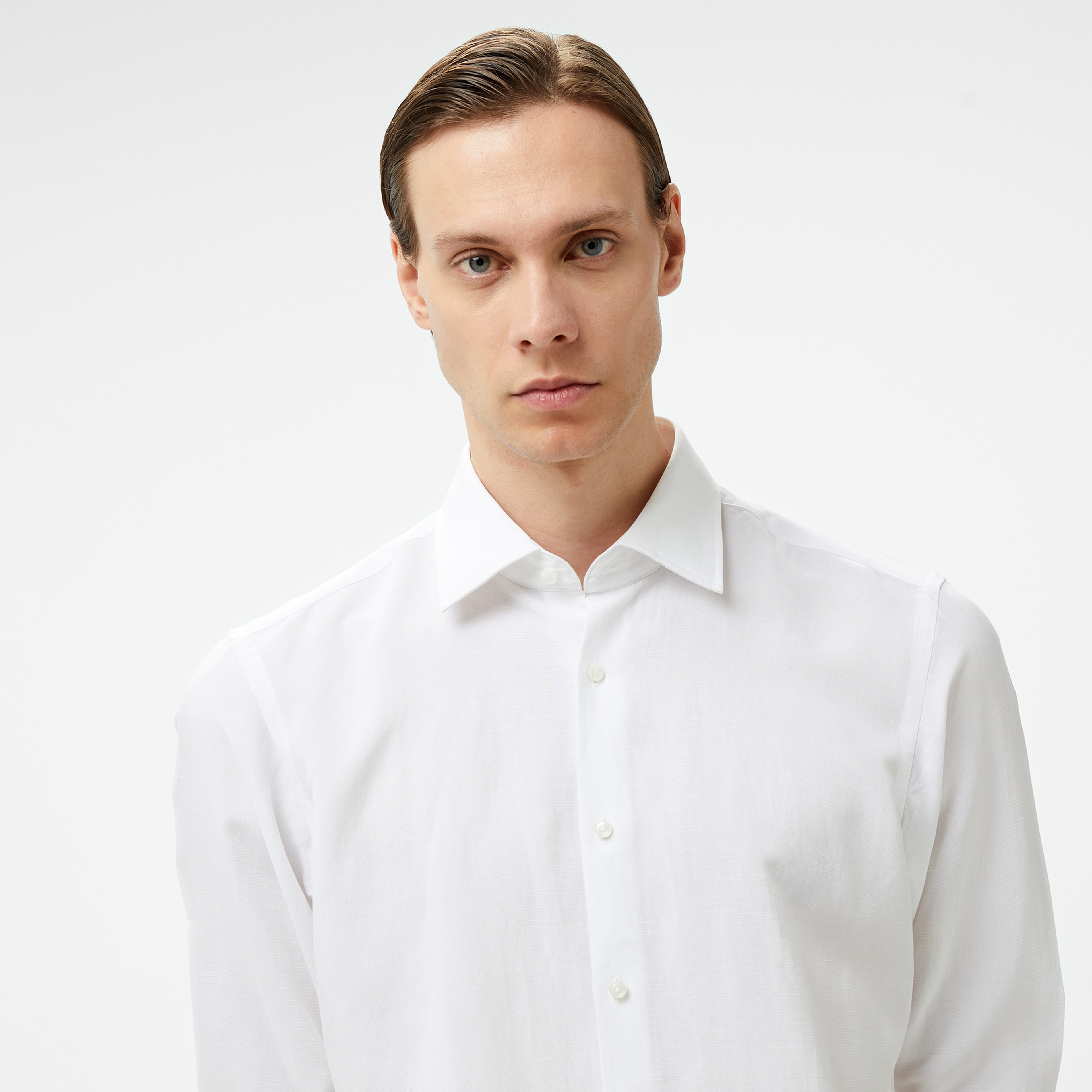 Boss Erkek Beyaz Gömlek