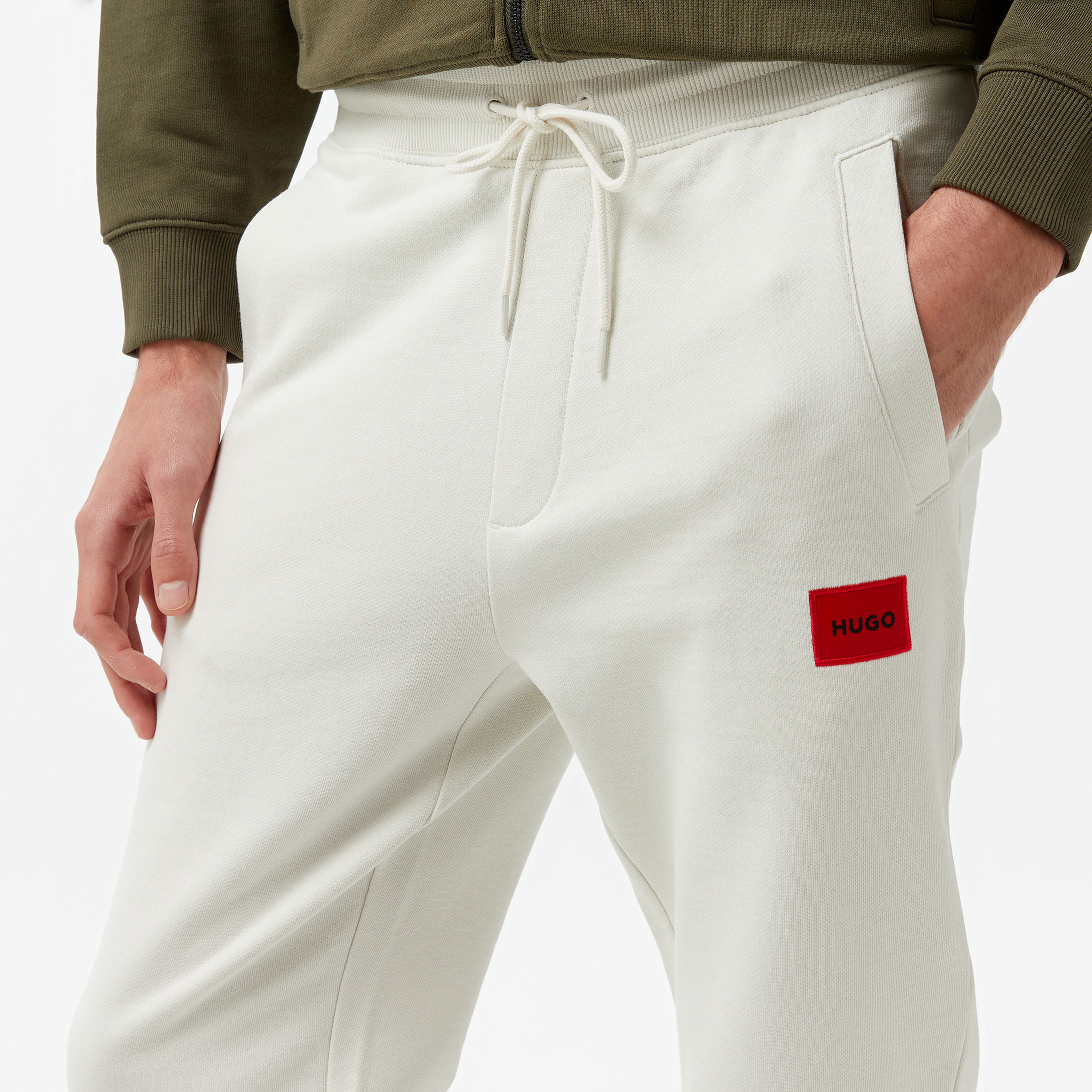 Hugo Doak 212 Erkek Beyaz Eşofman Altı