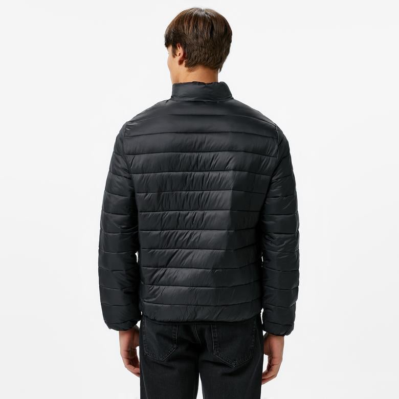 Karl Kani Sport Patch Light Puffer Erkek Siyah Ceket