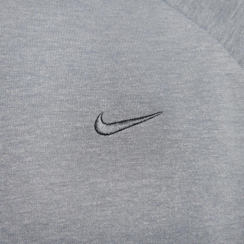 Nike Dri-Fit Primary Erkek Gri Kapüşonlu Sweatshirt