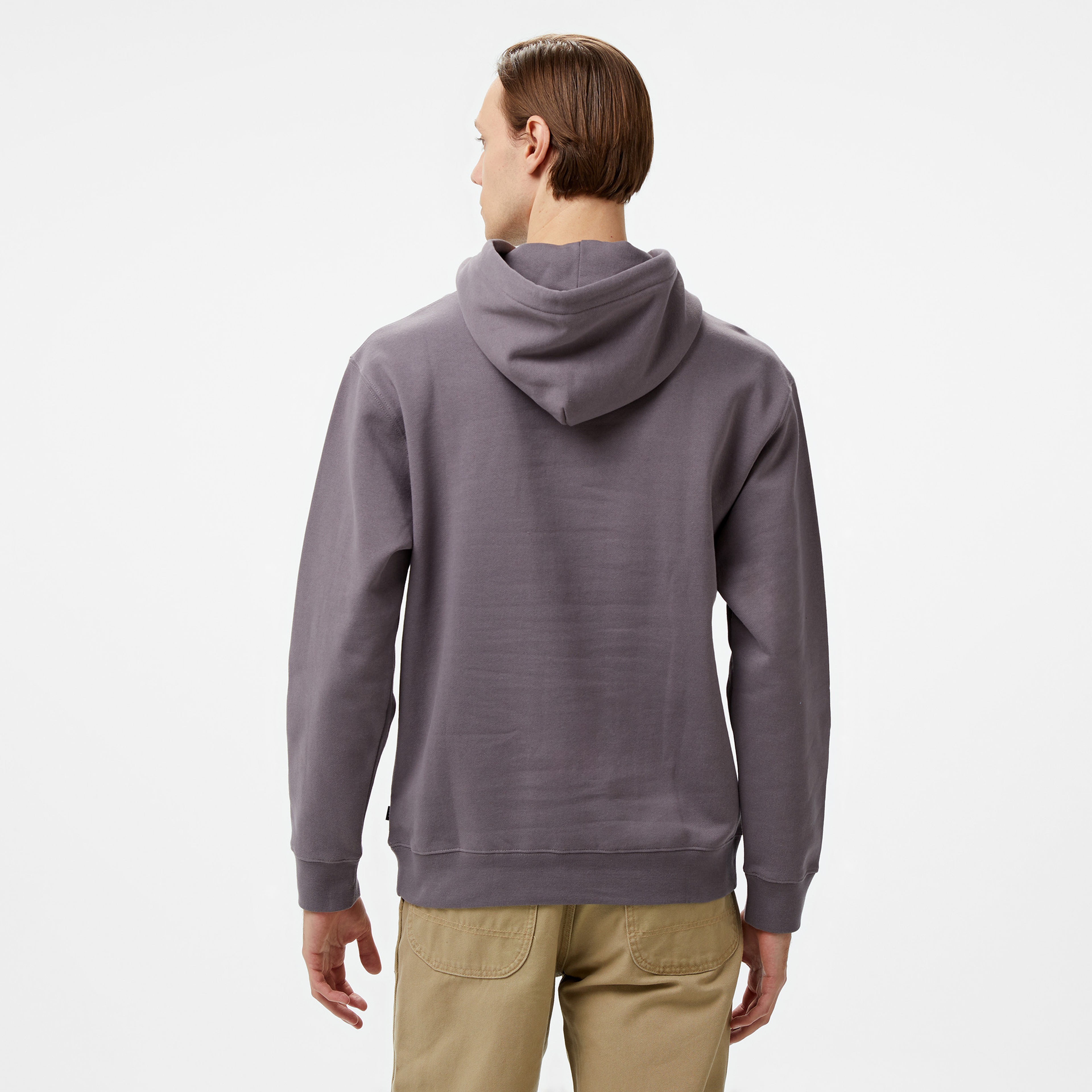 HUF Set Box Pullover Erkek Mor Sweatshirt
