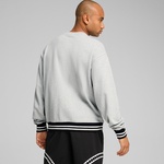 Puma Champs Crew Erkek Gri Sweatshirt