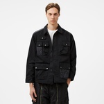 Alpha Industries Onion Quilted Mixed Media Unisex Siyah Ceket
