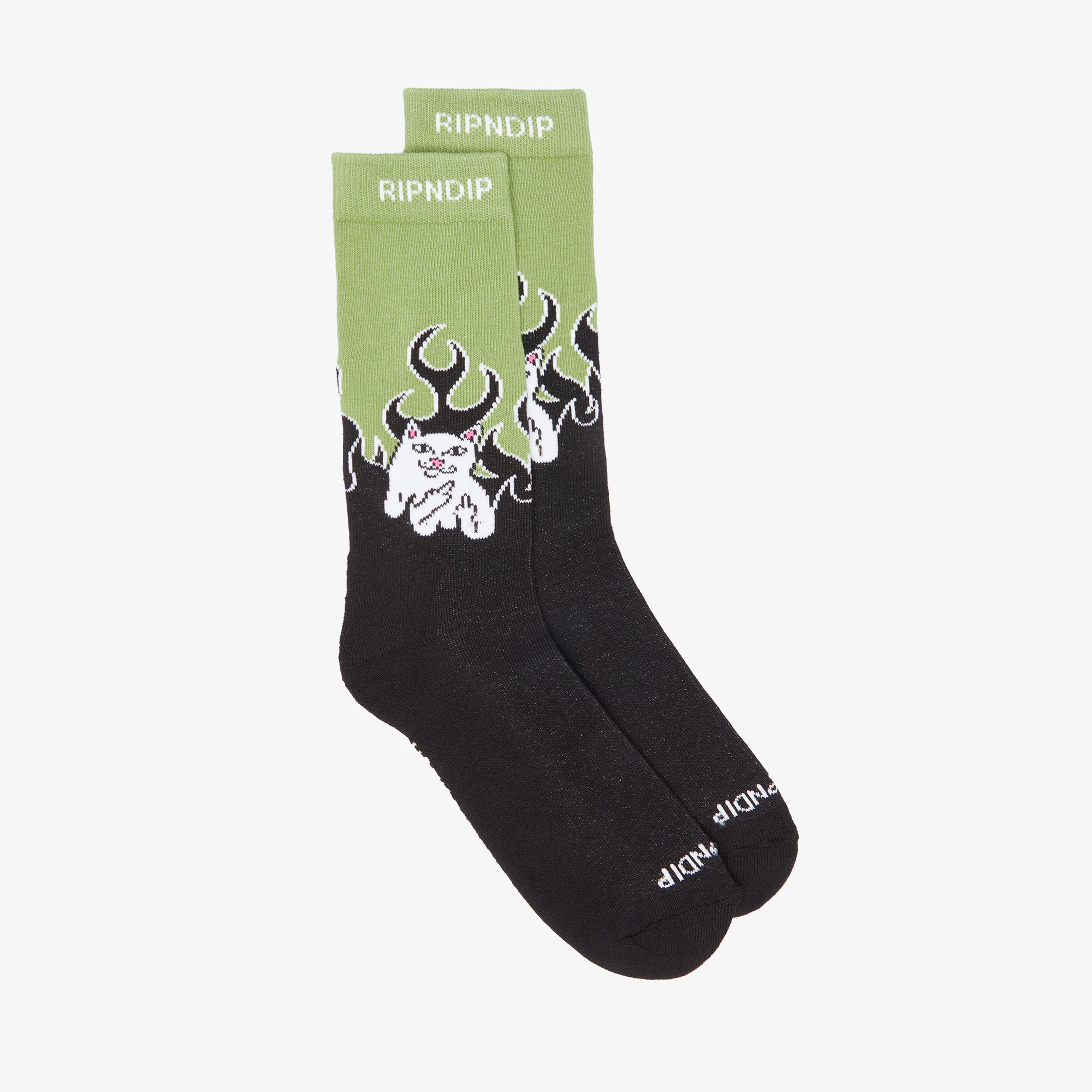 Ripndip Welcome To Heck Erkek Siyah Çorap