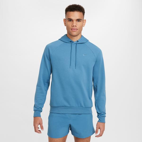 Nike Dri-Fit Primary Erkek Mavi Kapüşonlu Sweatshirt