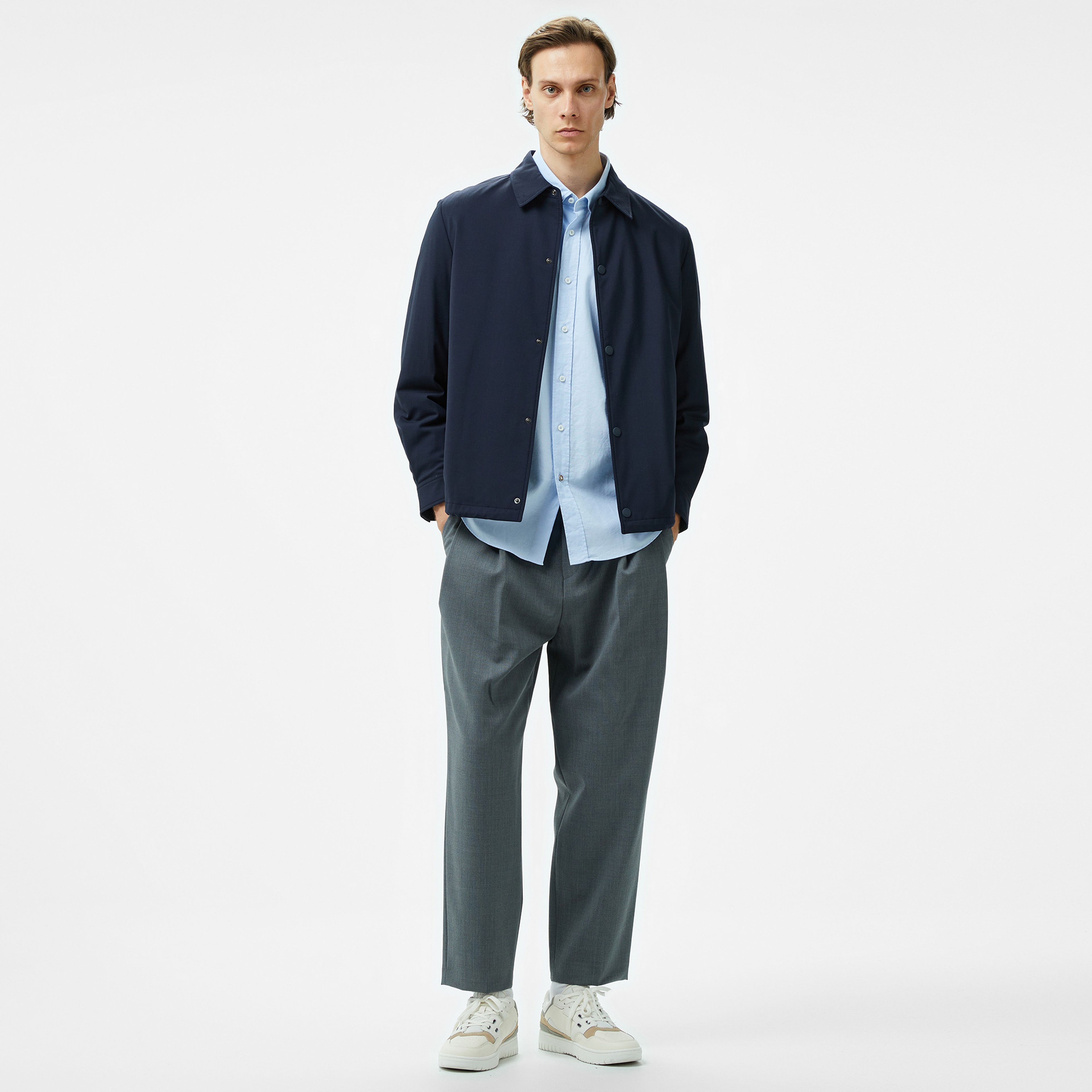 Boss Carper Coach 243 Erkek Lacivert Ceket