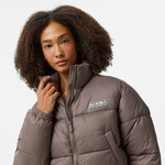 Karl Kani Sport Patch Crop Puffer Kadın Bej Ceket