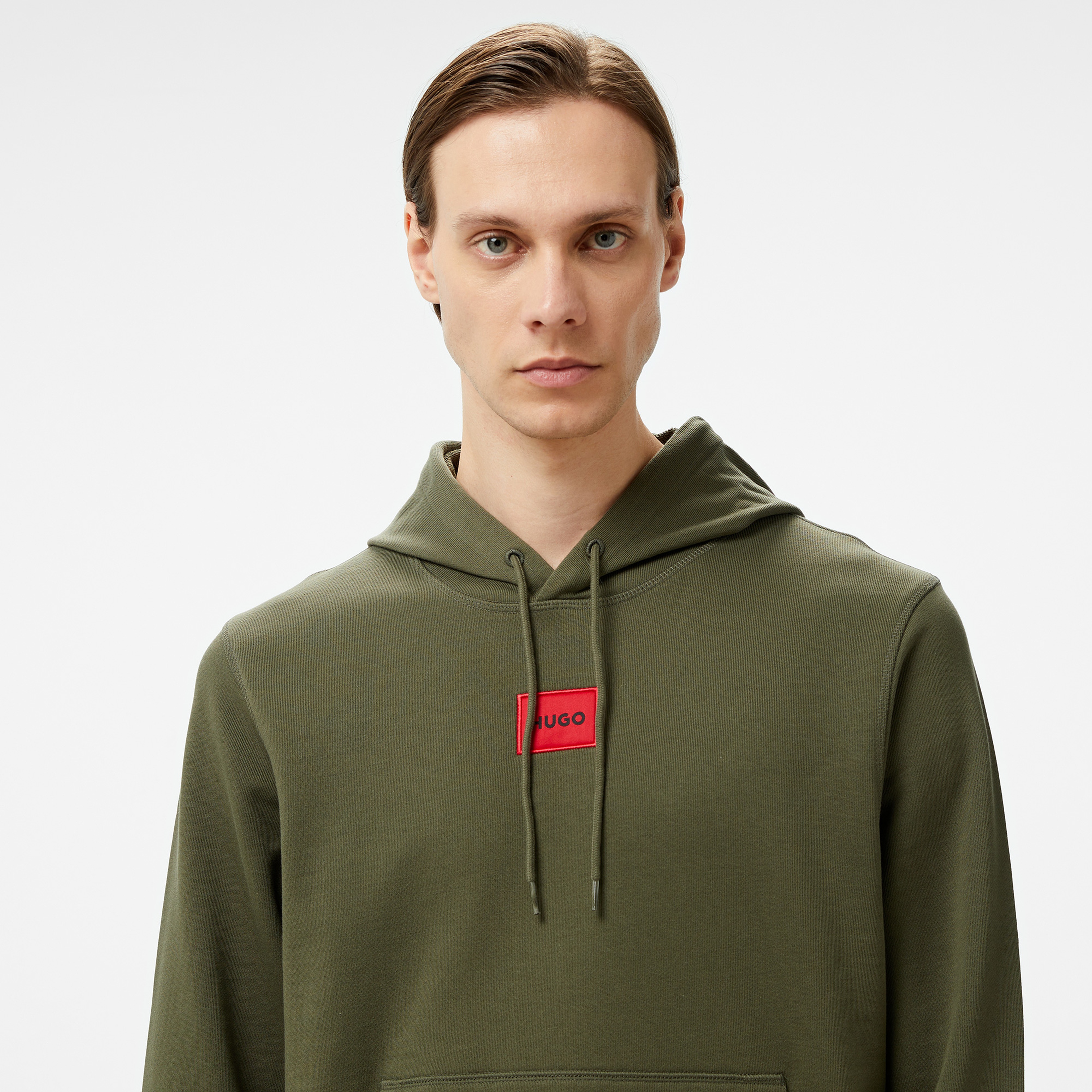 Hugo Daratschi 214 Erkek Haki Sweatshirt
