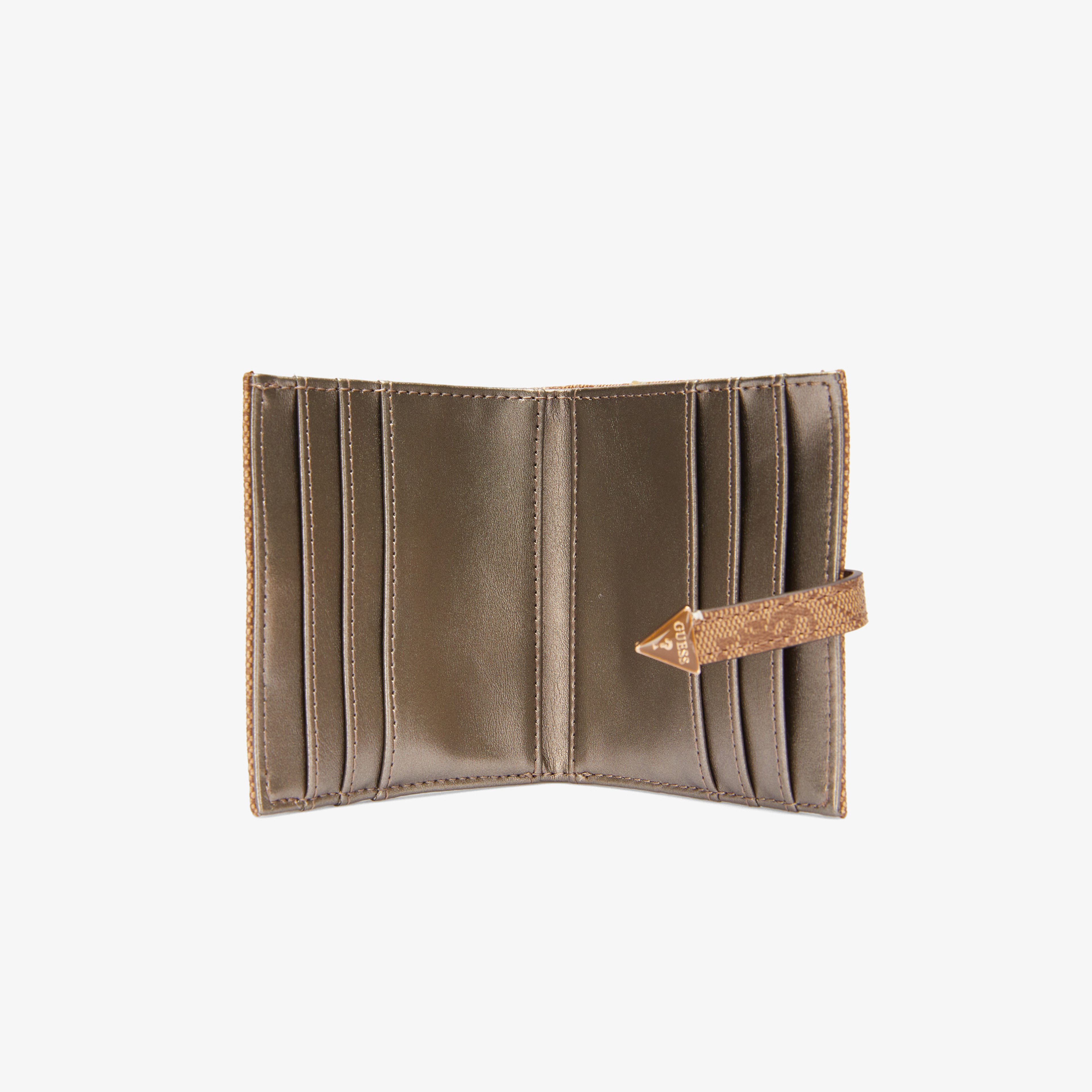 Guess Eco Erica Small Eco Tab Kadın Kahverengi Kartlık
