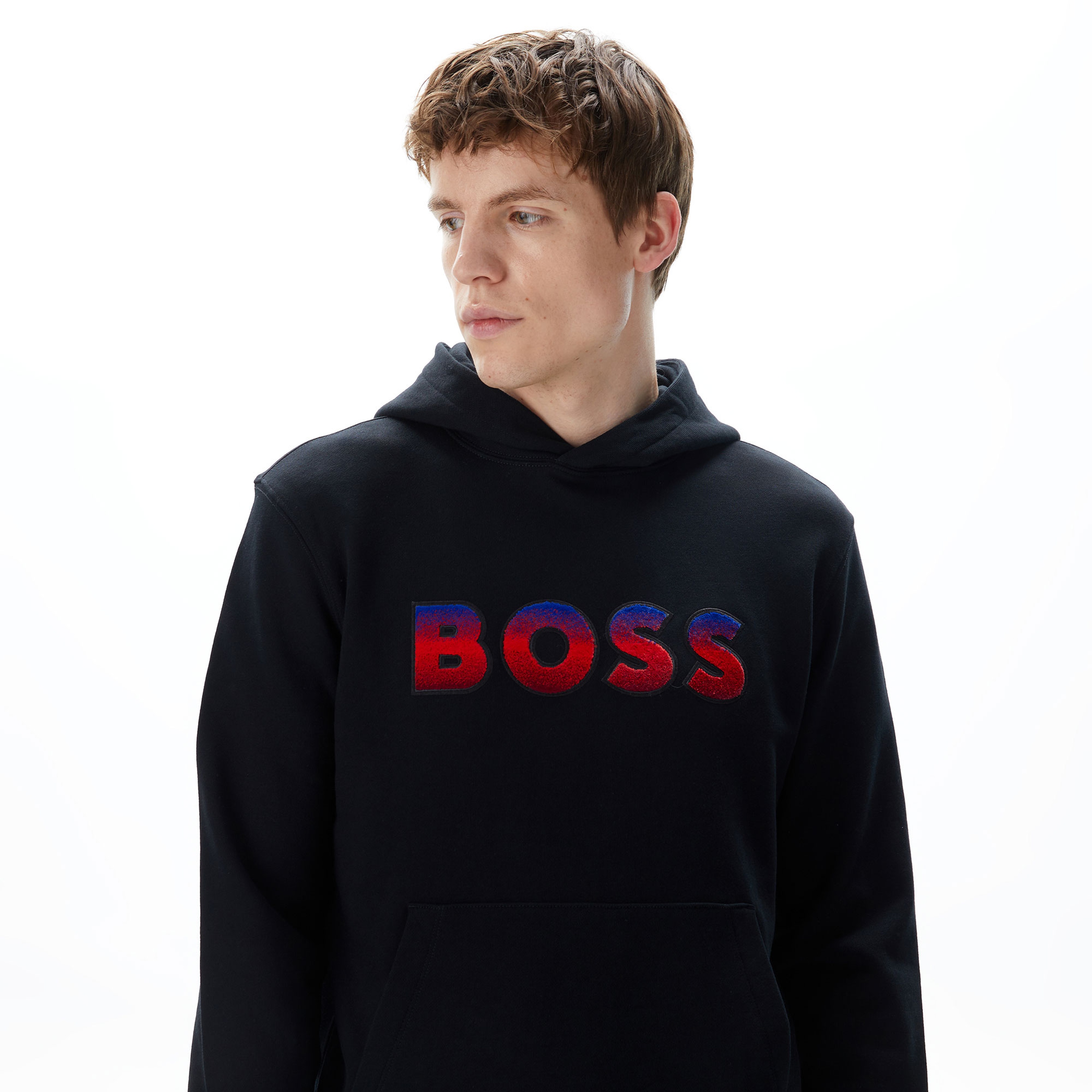 Boss Seeger 99 Erkek Siyah Sweatshirt
