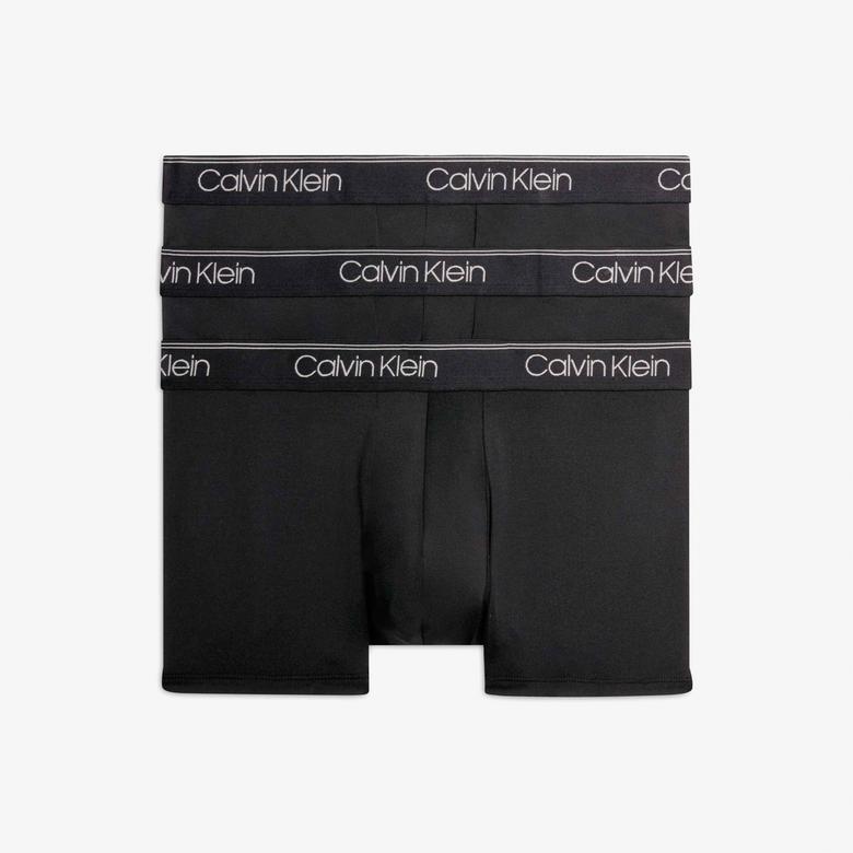 Calvin Klein Trunk 3'lü Erkek Siyah Boxer
