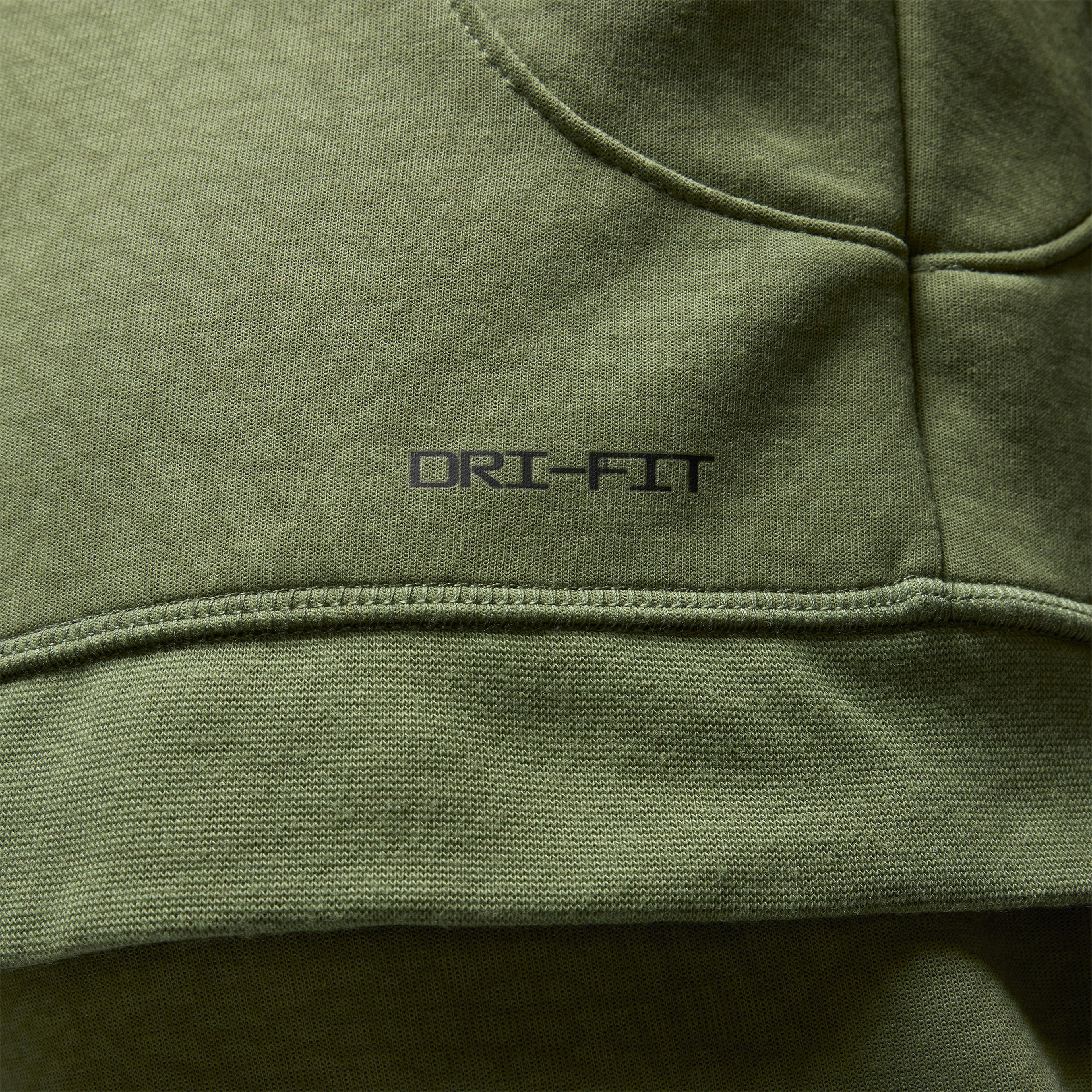 Jordan Dri-Fit Sport Erkek Yeşil Kapüşonlu Sweatshirt