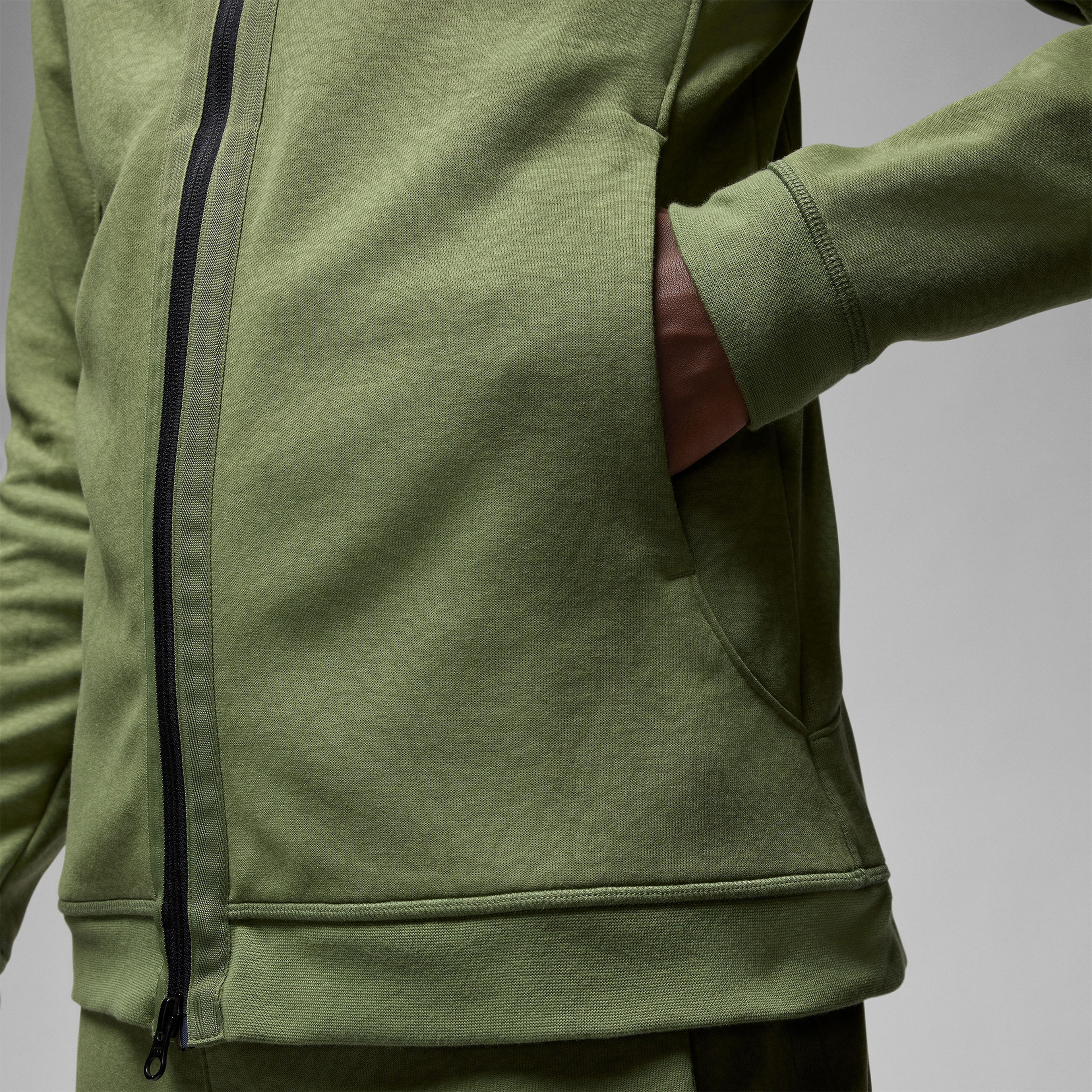 Jordan Dri-Fit Sport Erkek Yeşil Kapüşonlu Sweatshirt