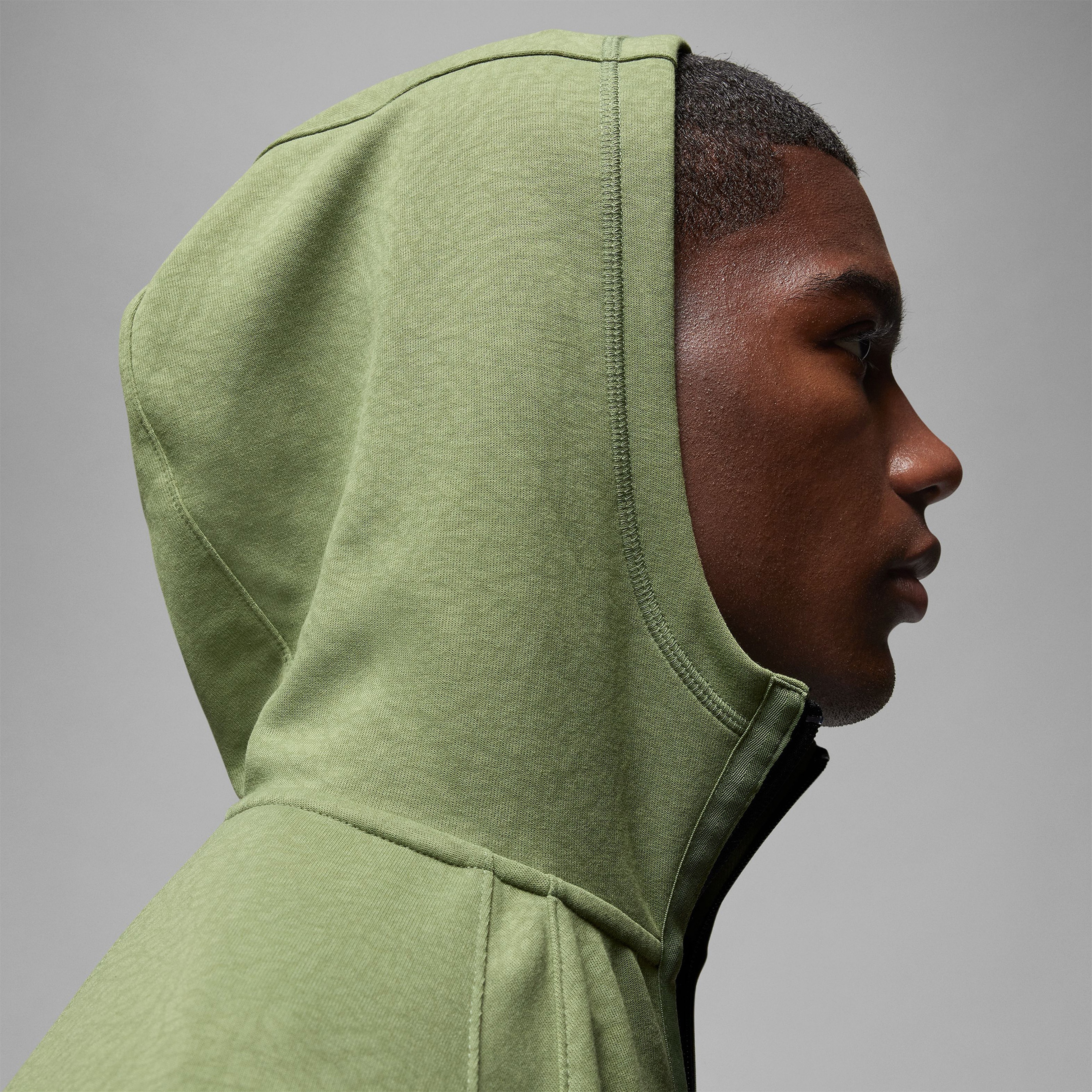 Jordan Dri-Fit Sport Erkek Yeşil Kapüşonlu Sweatshirt