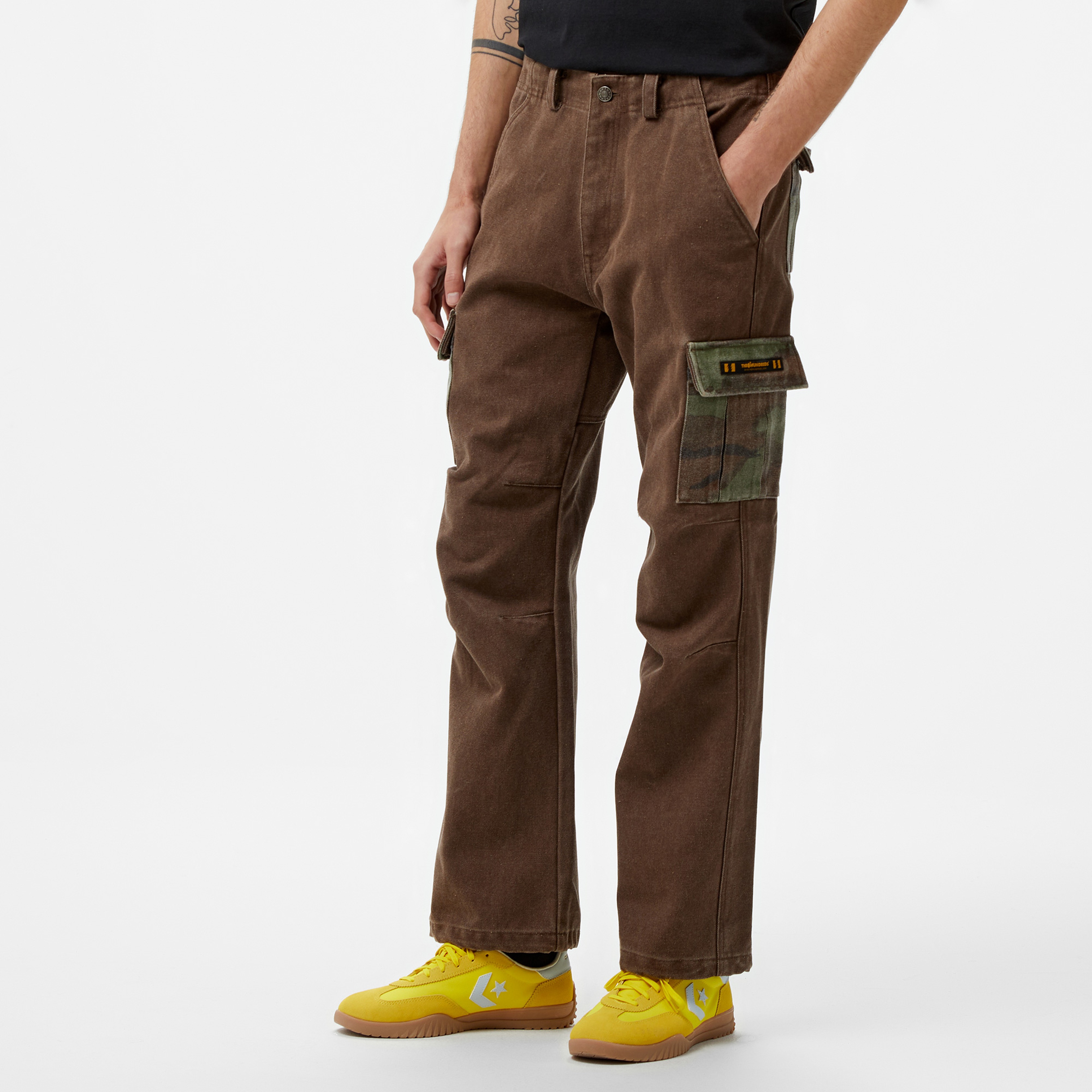 The Hundreds Heights Cargo Erkek Kahverengi Pantolon
