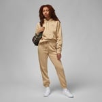 Jordan Brooklyn Fleece Pullover Kadın Kahverengi Kapüşonlu Sweatshirt