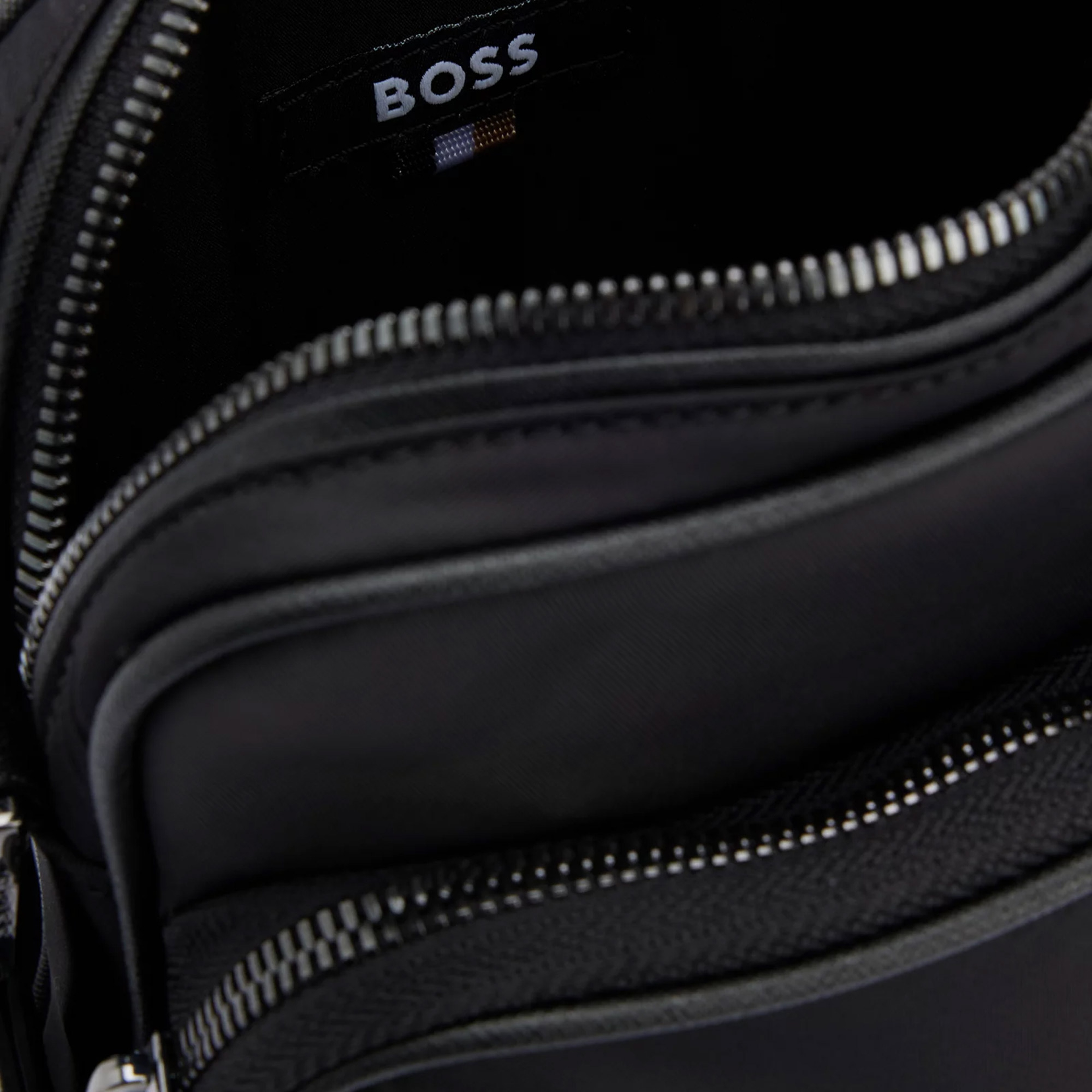 Boss B_Icon_Ns Crossb Erkek Siyah Çapraz Çanta