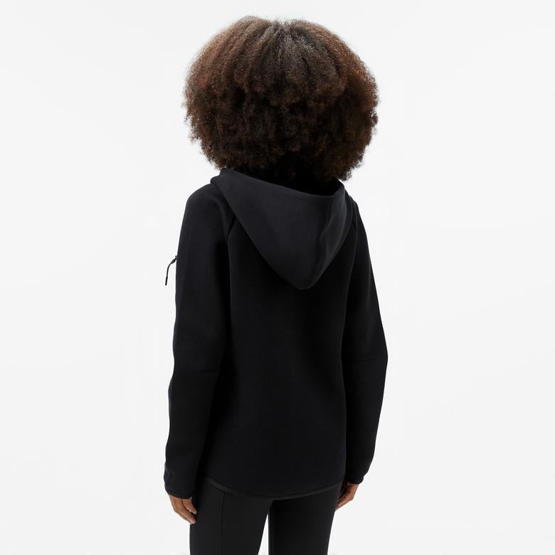 Nike Sportswear Tech Fleece Windrunner Kadın Siyah Sweatshirt
