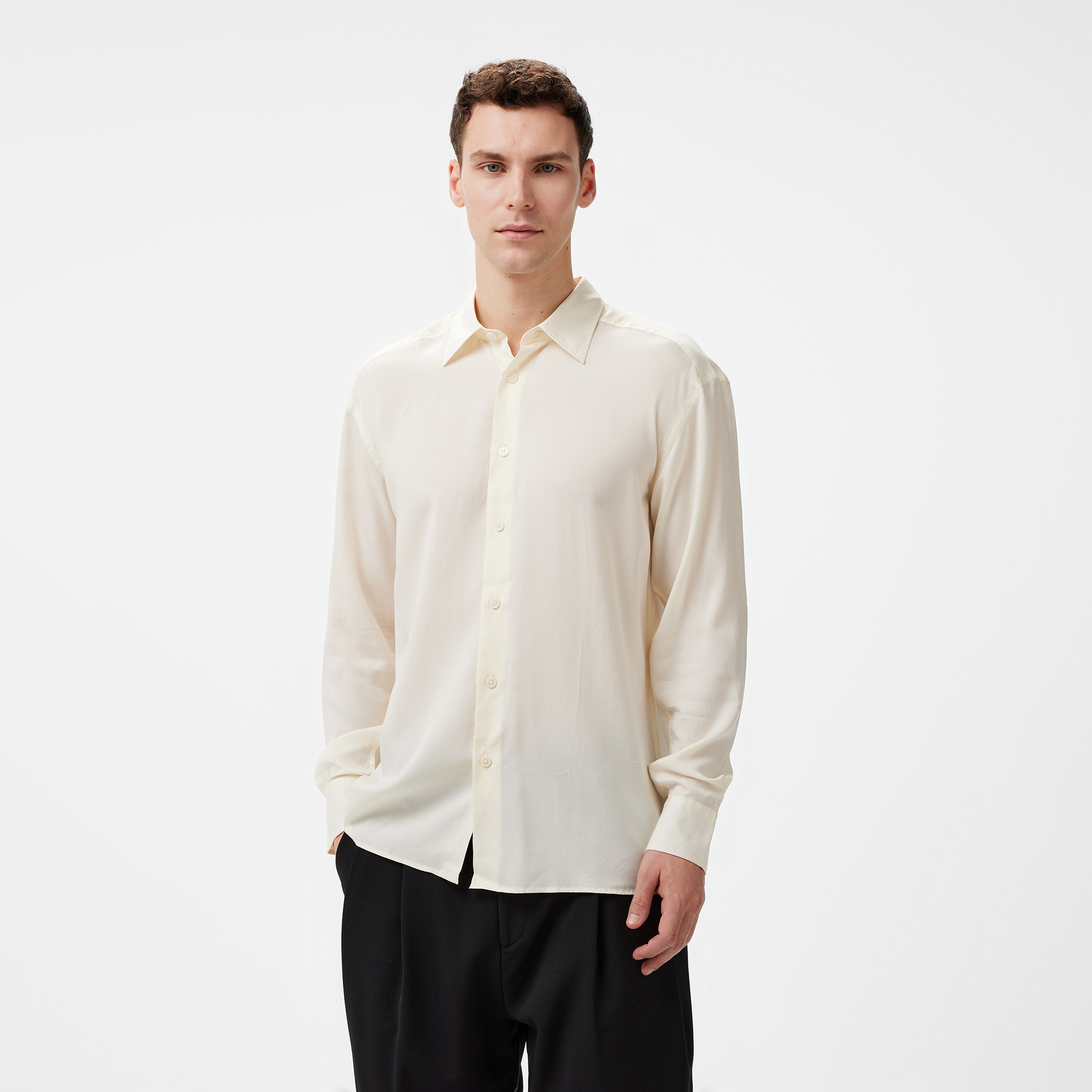 Boss C-Cory-243 Erkek Beyaz Gömlek