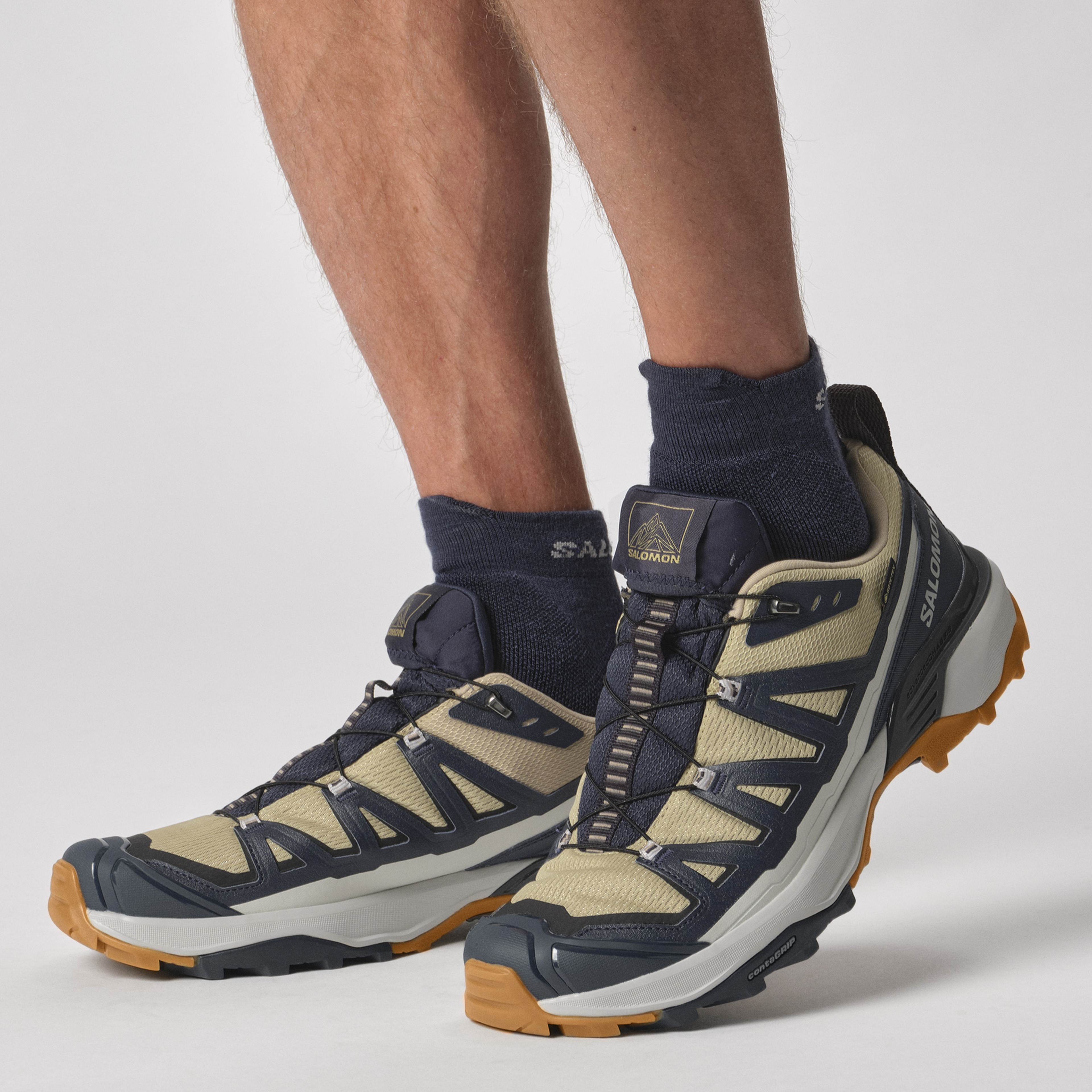 Salomon X Ultra 360 Edge Gore-Tex Erkek Haki Outdoor