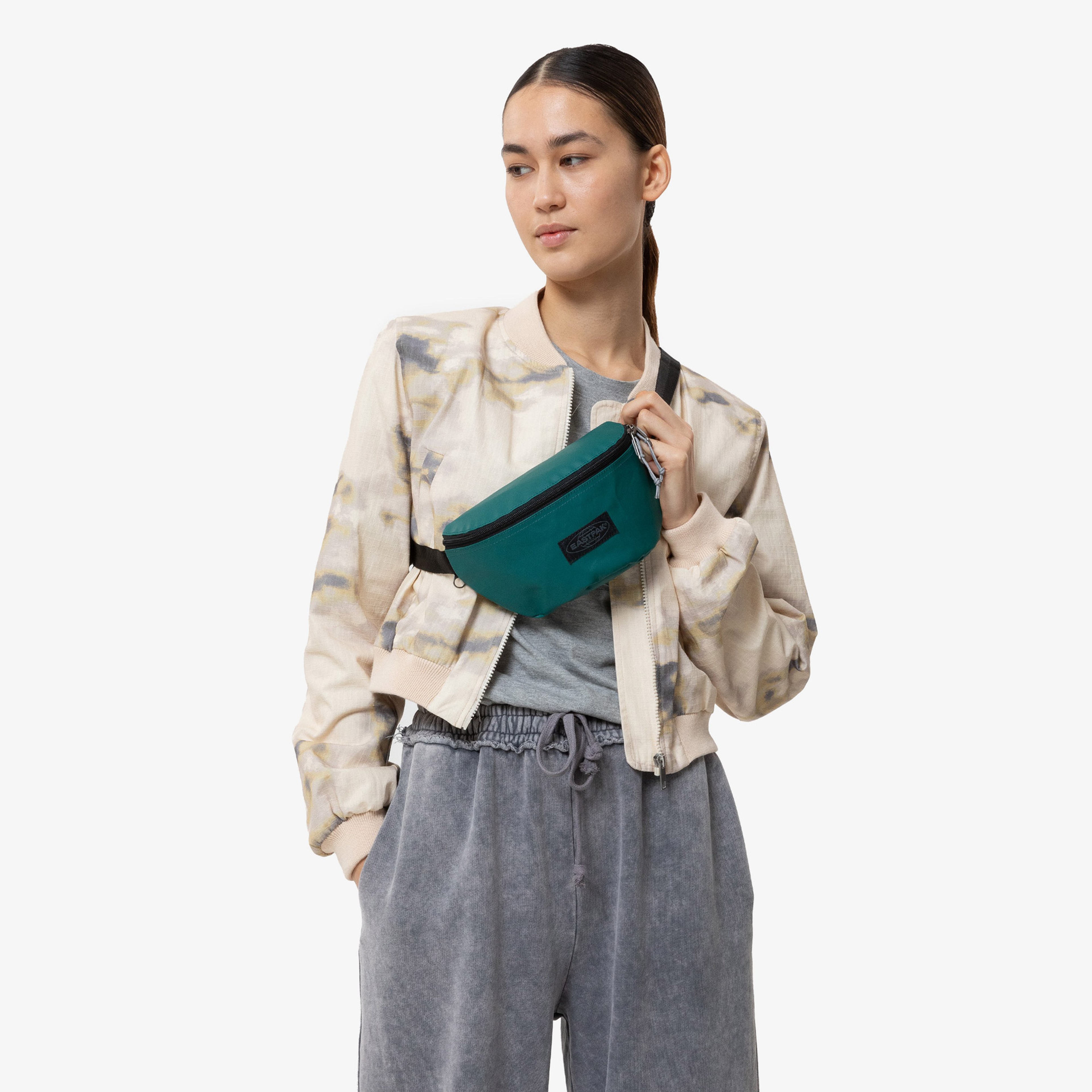 Eastpak Springer Unisex Yeşil Bel Çantası