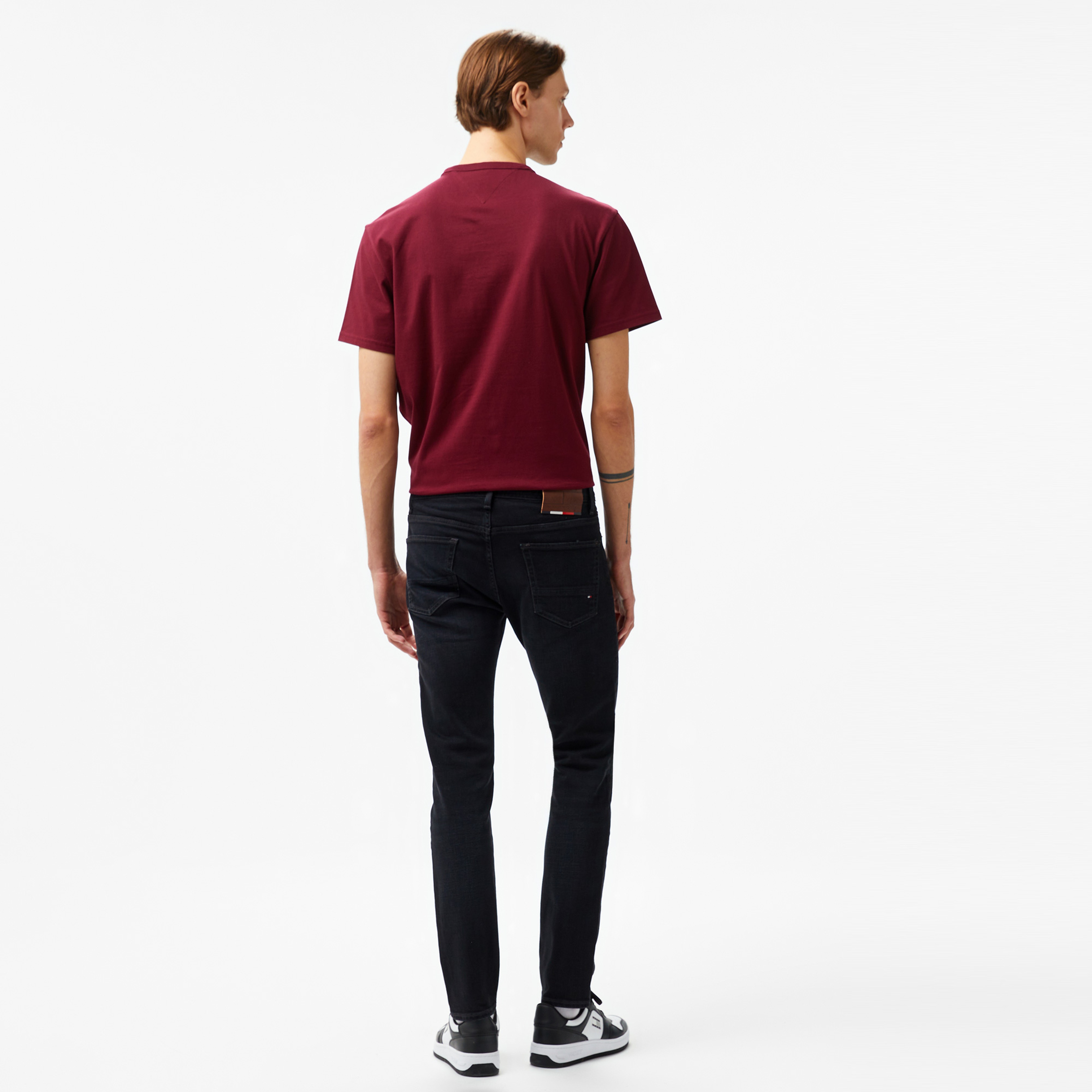 Tommy Hilfiger Slim Bleecker Crow Erkek Siyah Jean