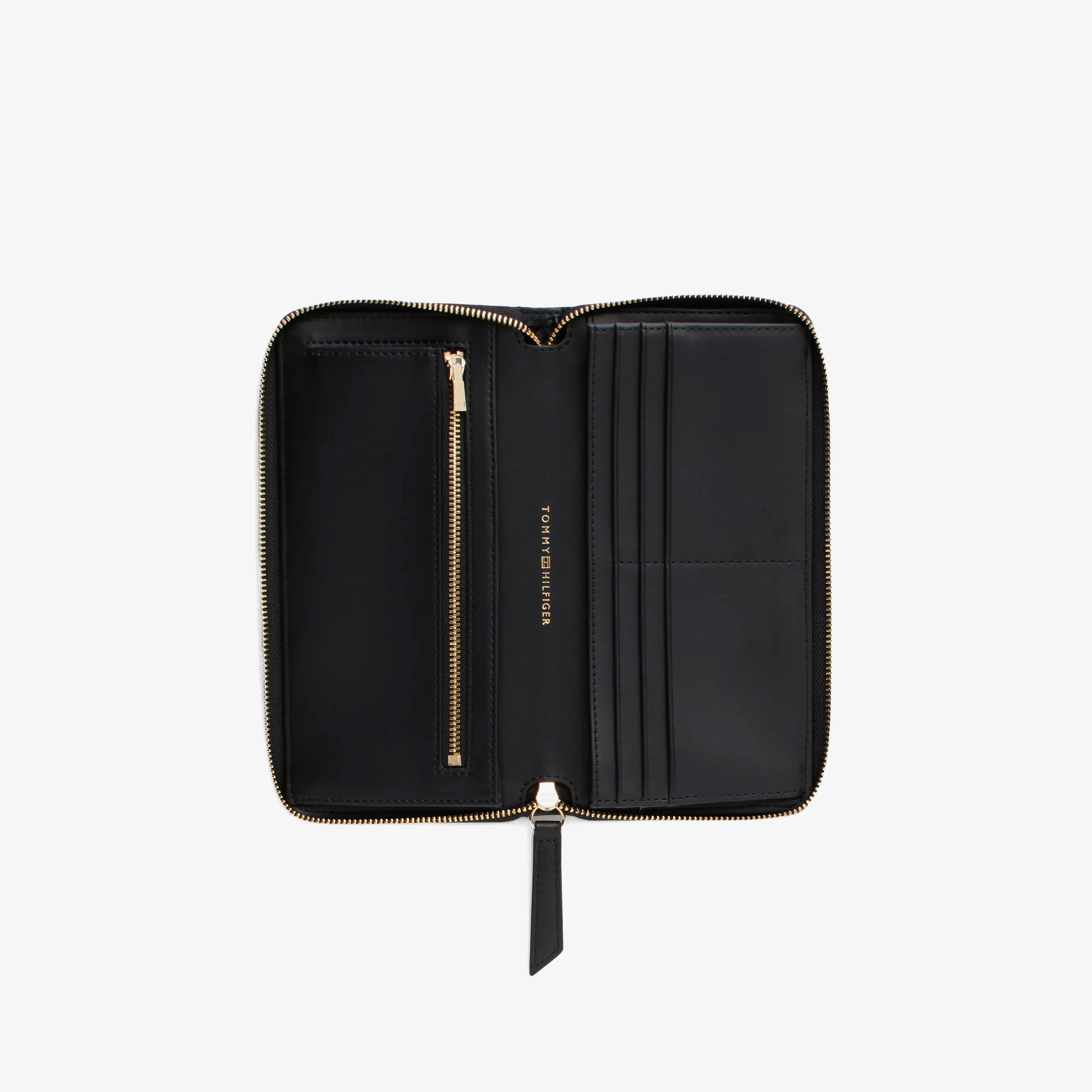 Tommy Hilfiger Refıned Kadın Siyah Cüzdan