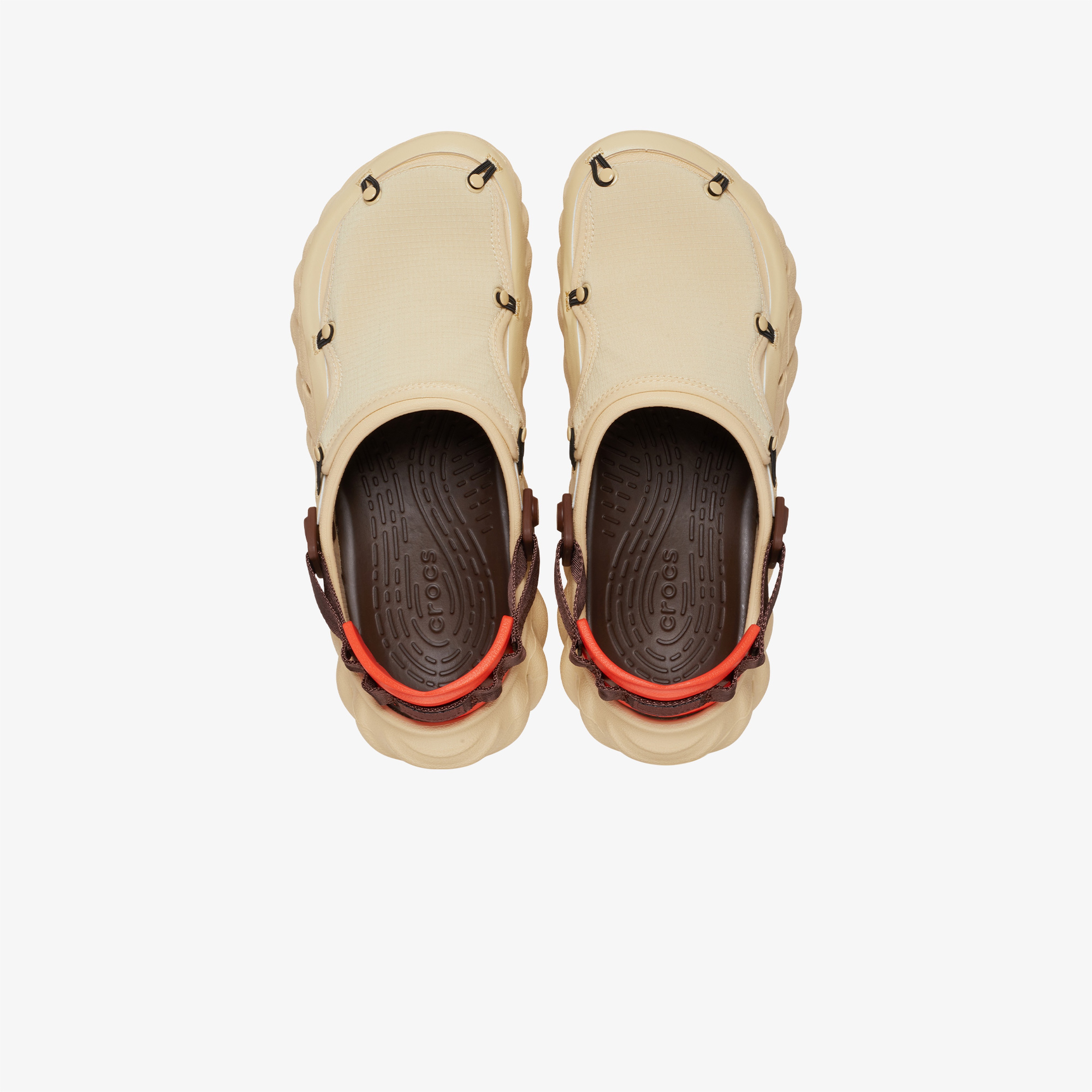 Crocs Echo Ripstop Clog Unisex Bej Terlik