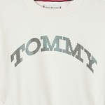 Tommy Hilfiger Tommy Dot Foil Çocuk Beyaz Elbise