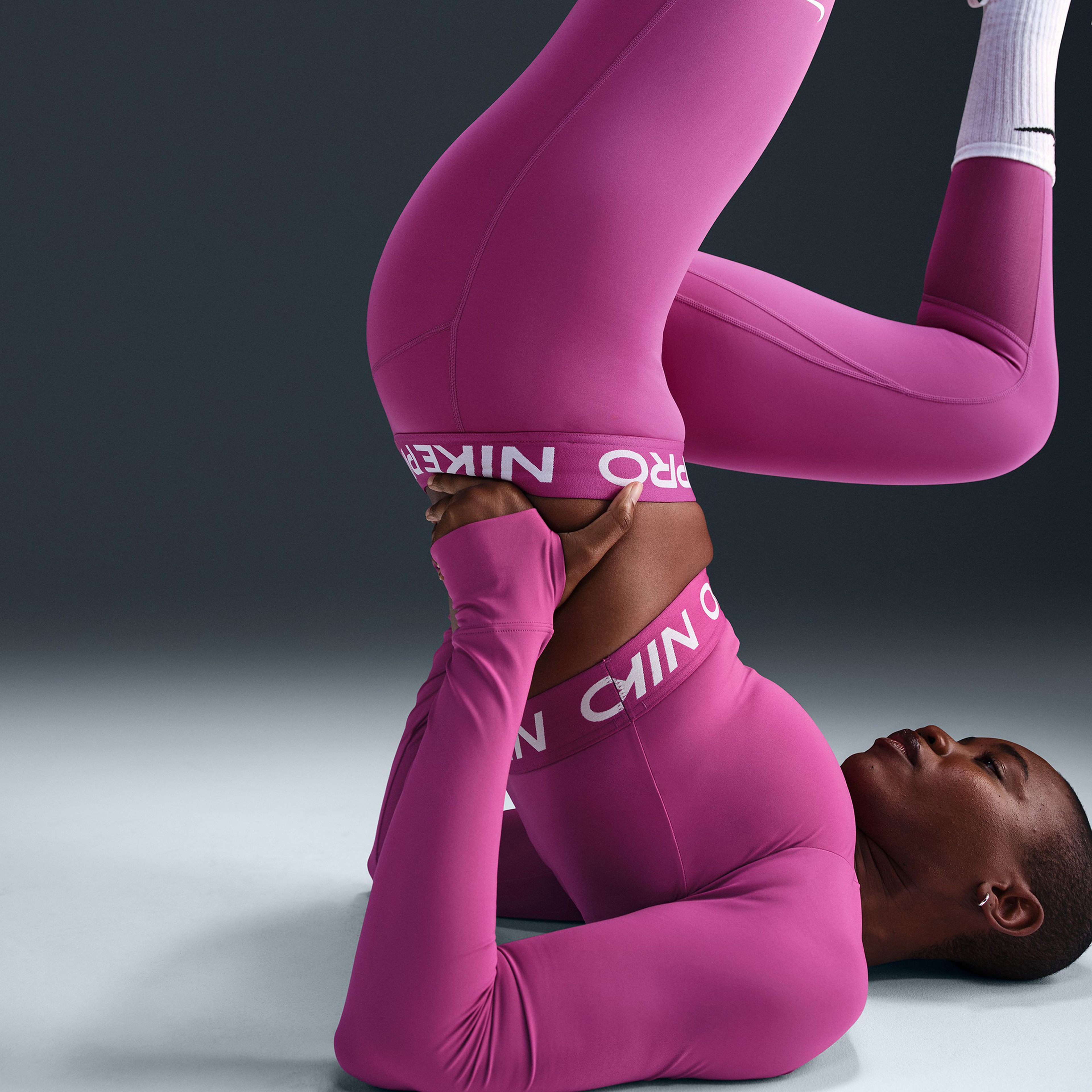 Nike Pro 365 Kadın Mor Antrenman Taytı