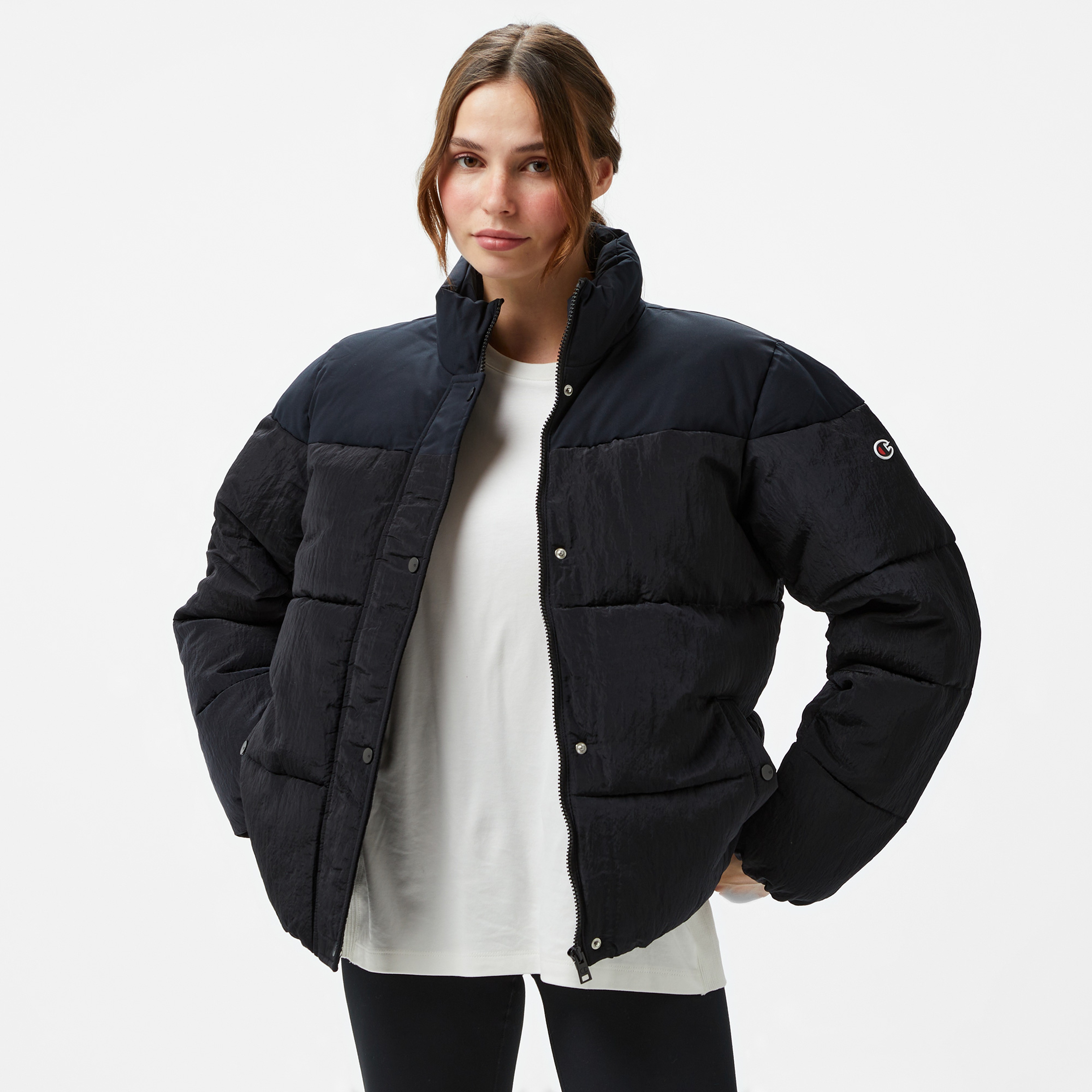 Champion Kadın Siyah Mont