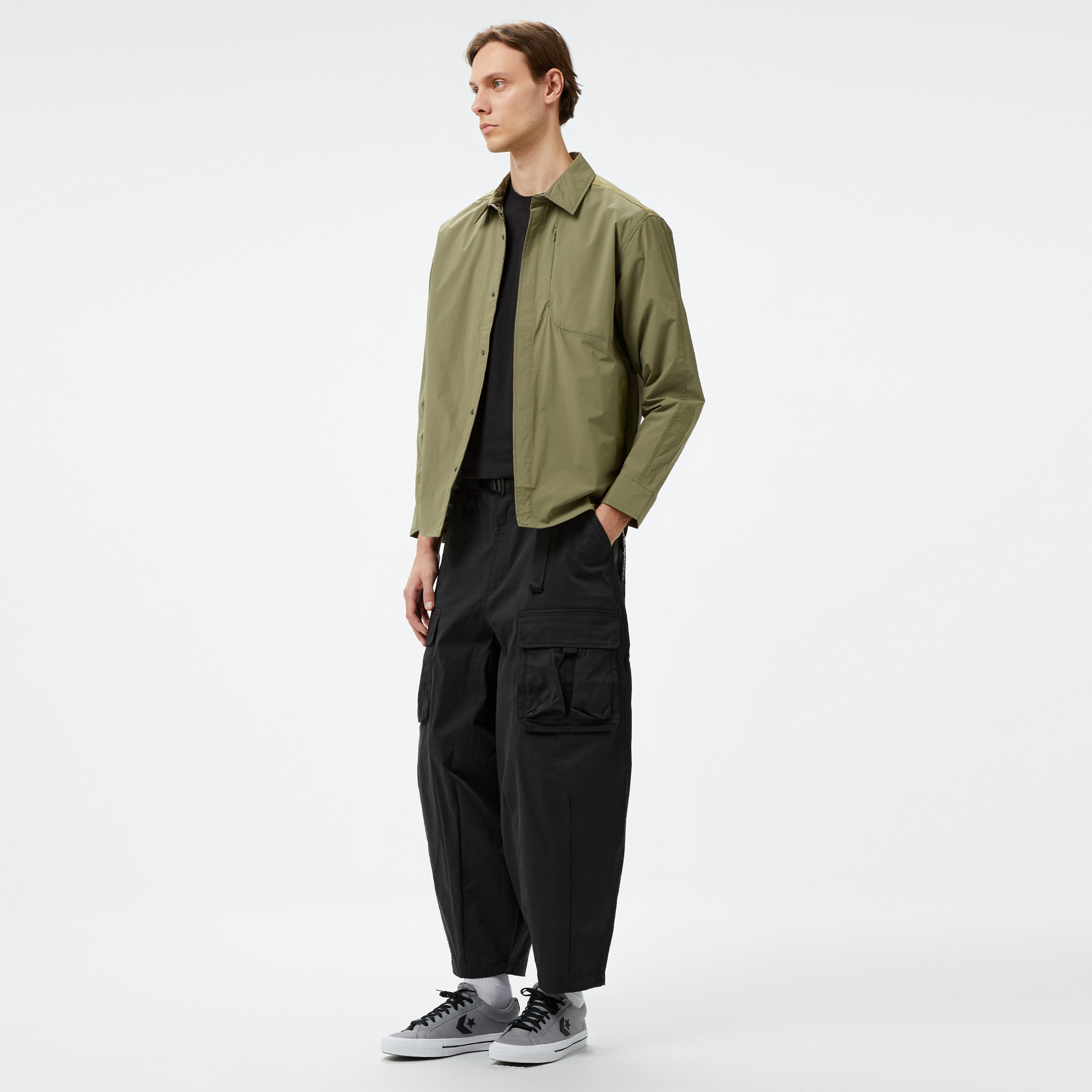 Alpha Industries Oversized Tactical Unisex Siyah Pantolon