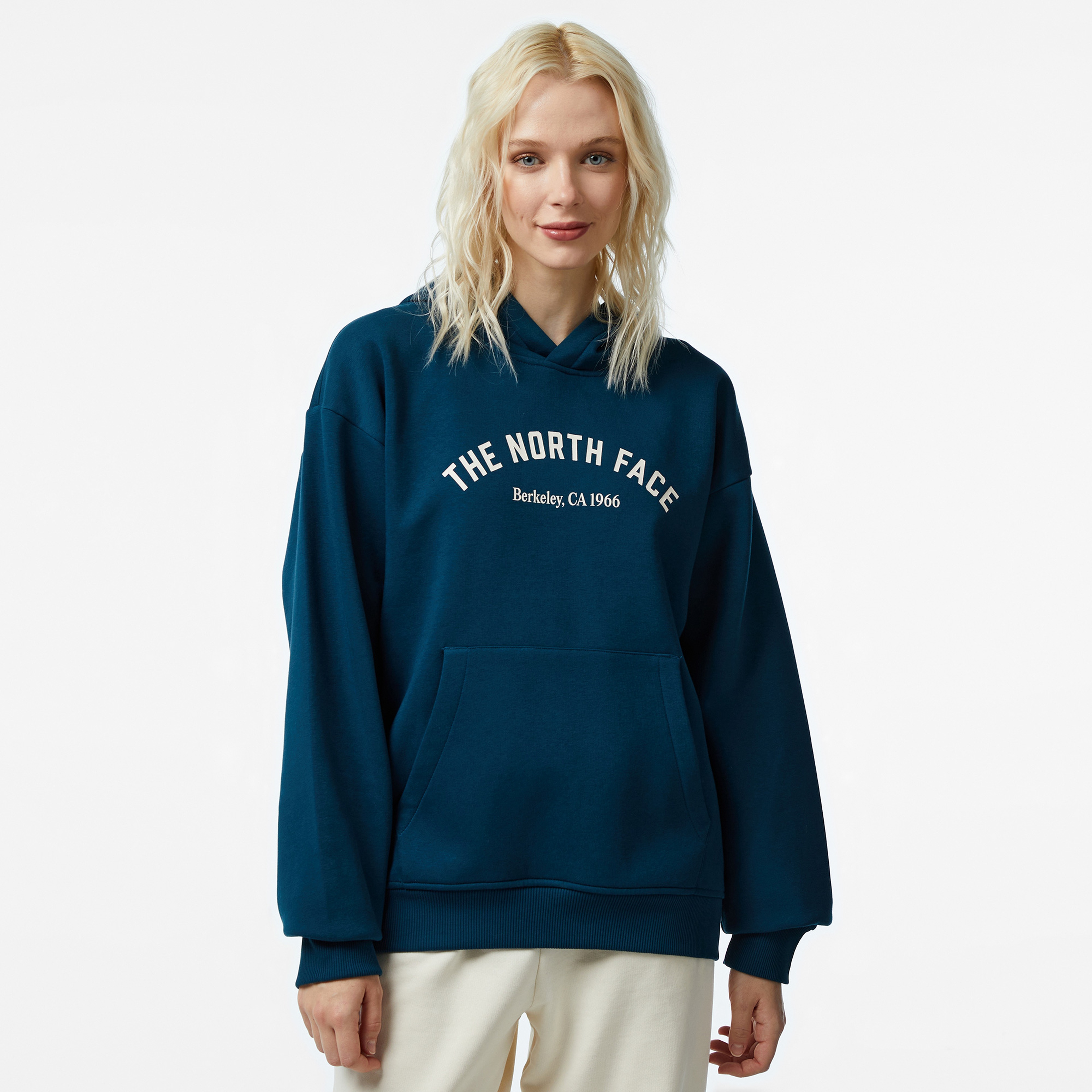 The North Face  Varsity Graphic Kadın Lacivert Sweatshirt
