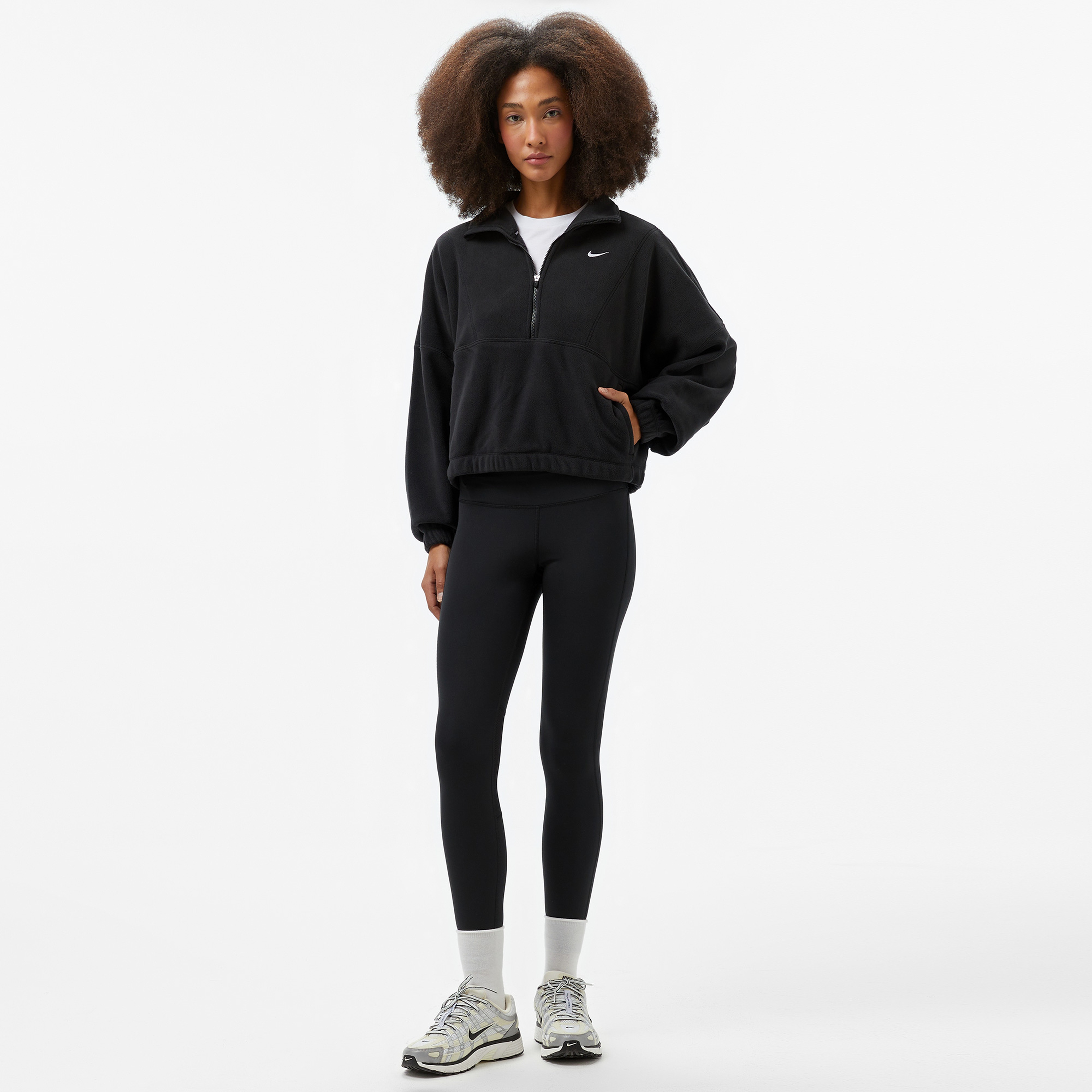 Nike One Kadın Siyah Sweatshirt