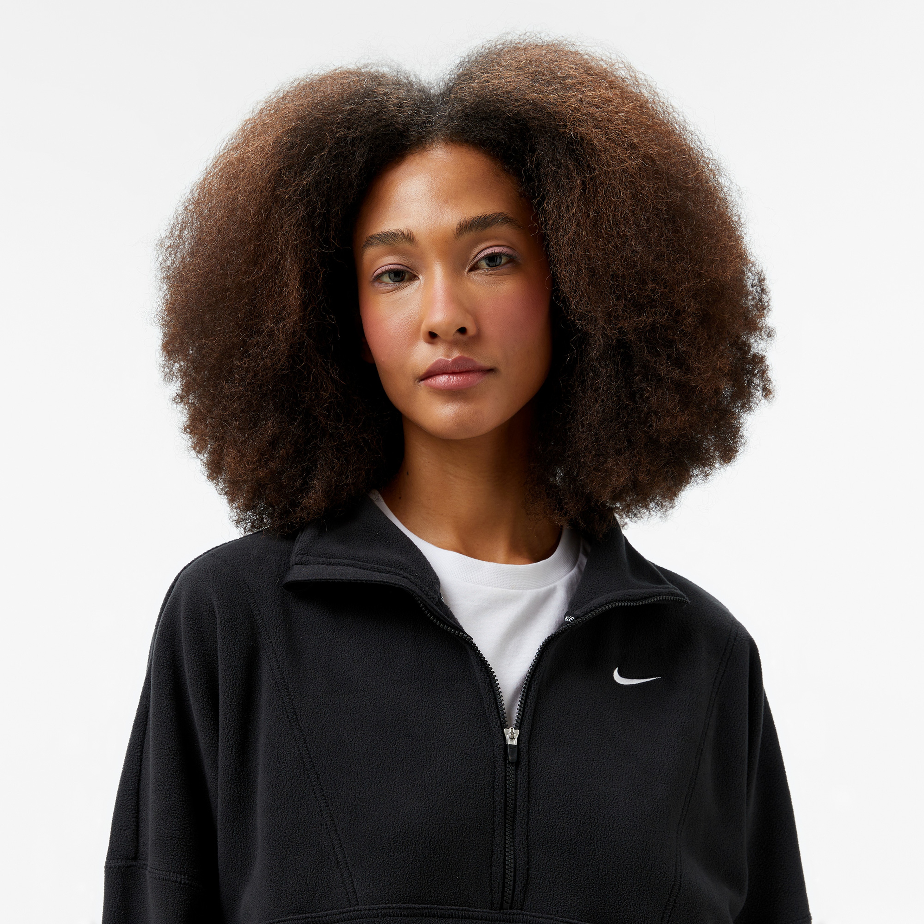 Nike One Kadın Siyah Sweatshirt