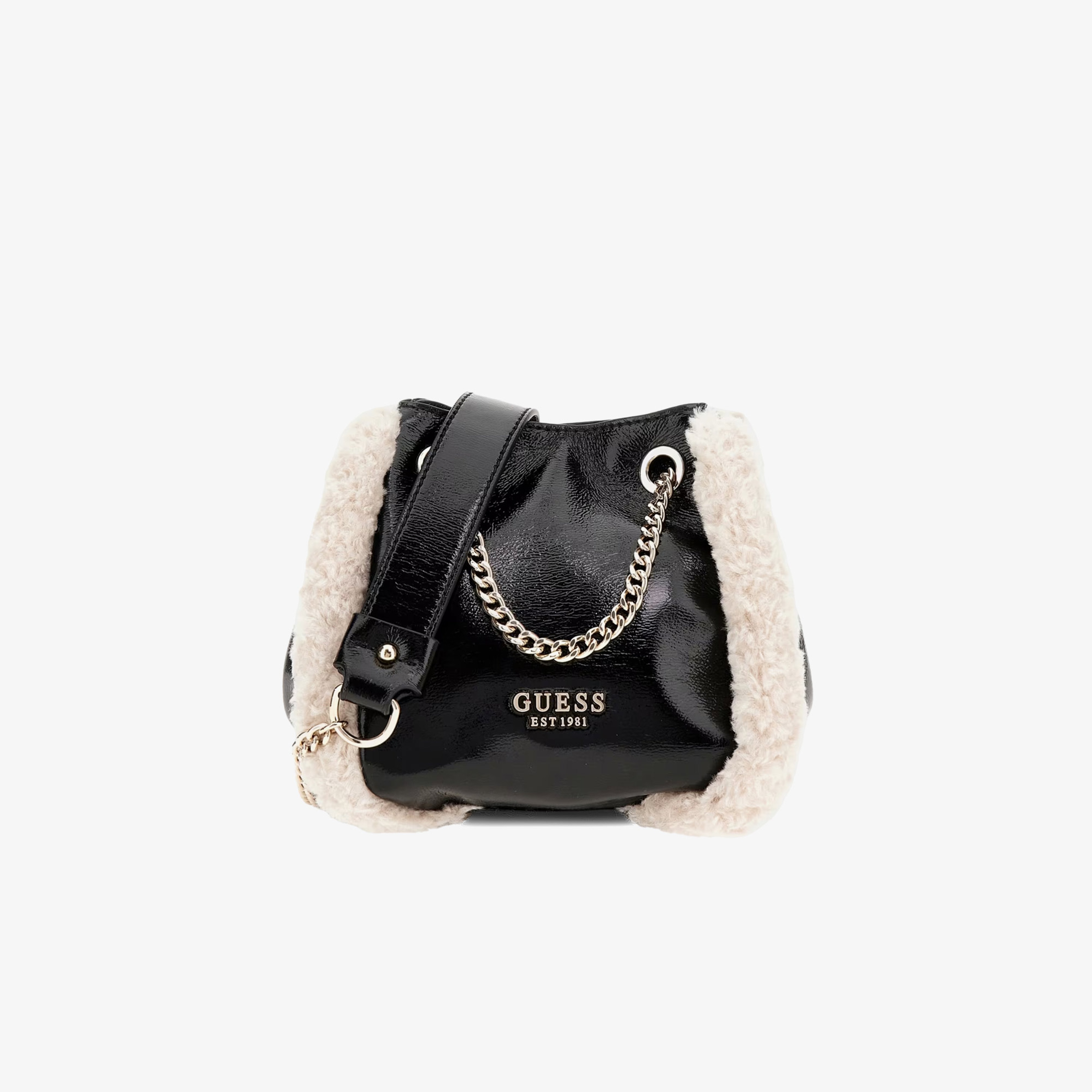 Guess Davika Hobo Davika Convertible Crossbody Kadın Siyah Çapraz Askılı Çanta