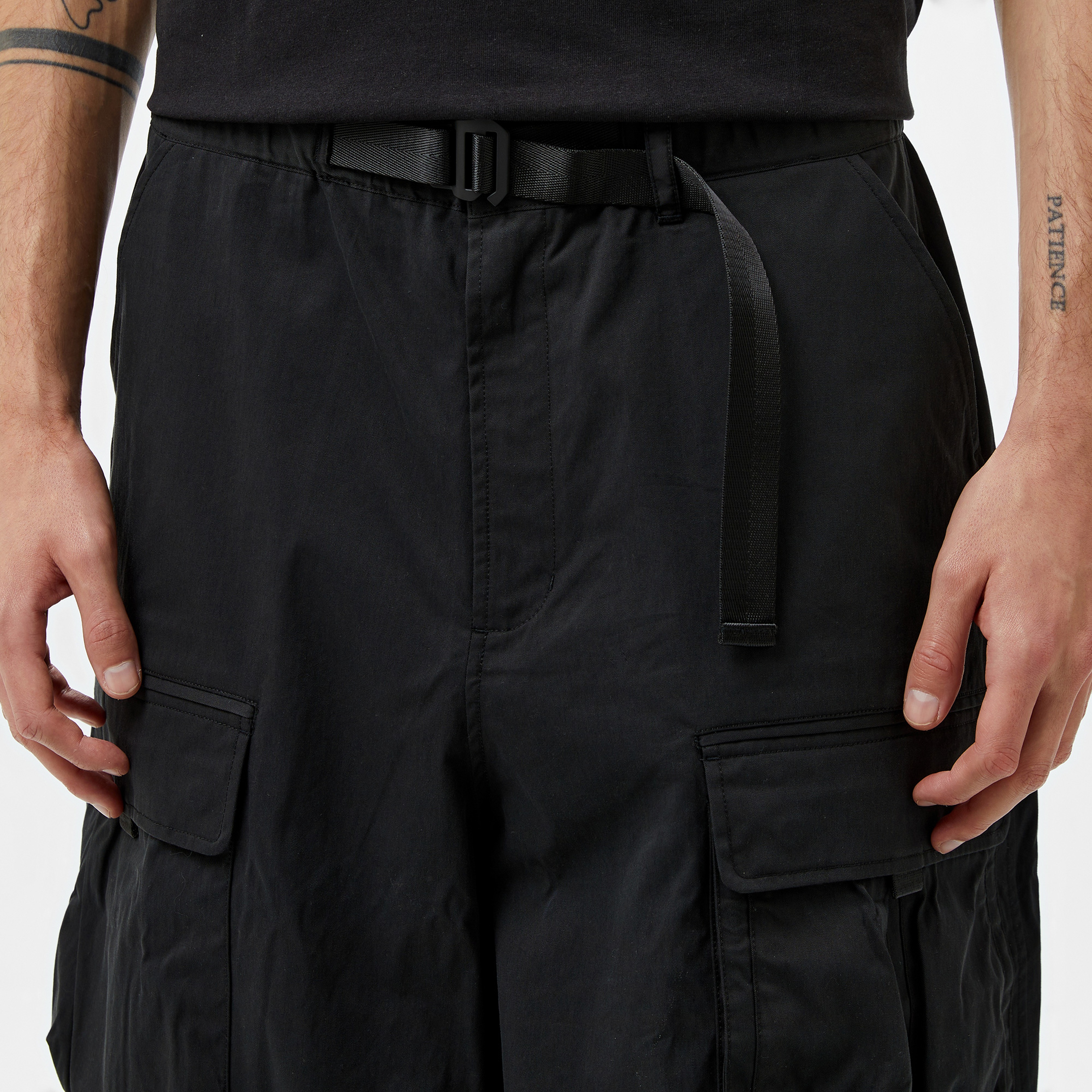 Alpha Industries Oversized Tactical Unisex Siyah Pantolon