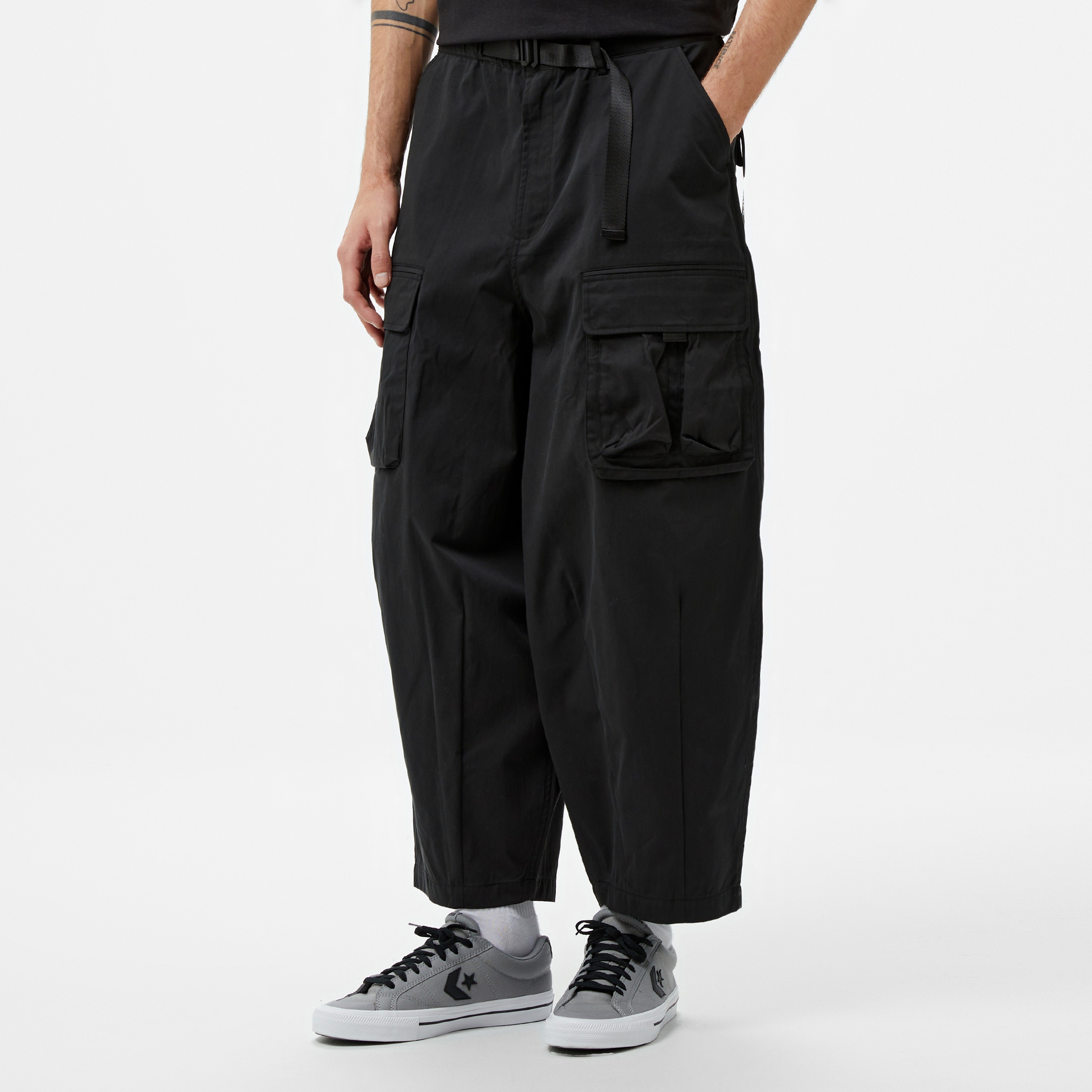 Alpha Industries Oversized Tactical Unisex Siyah Pantolon