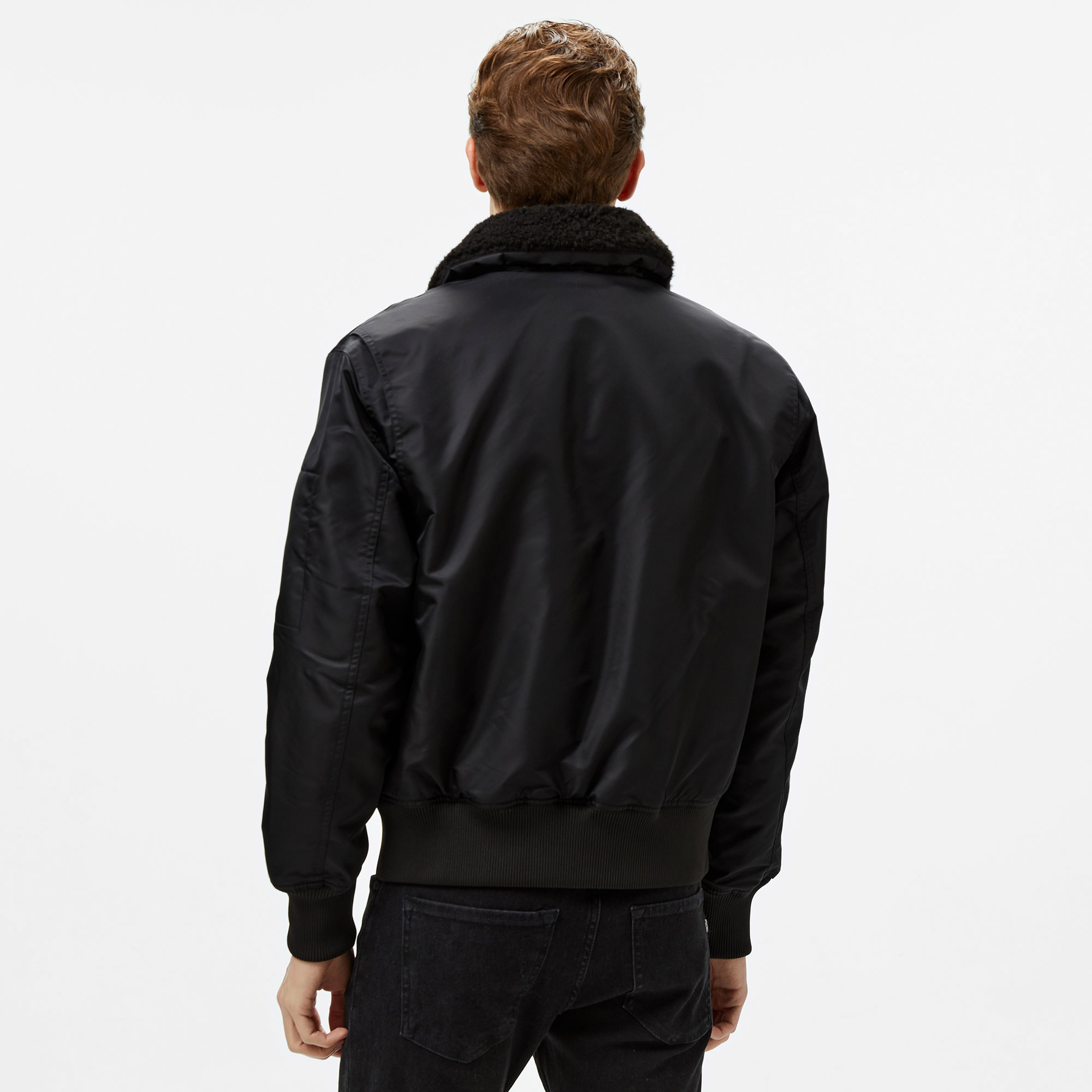 Calvin Klein Jeans Erkek Siyah Mont