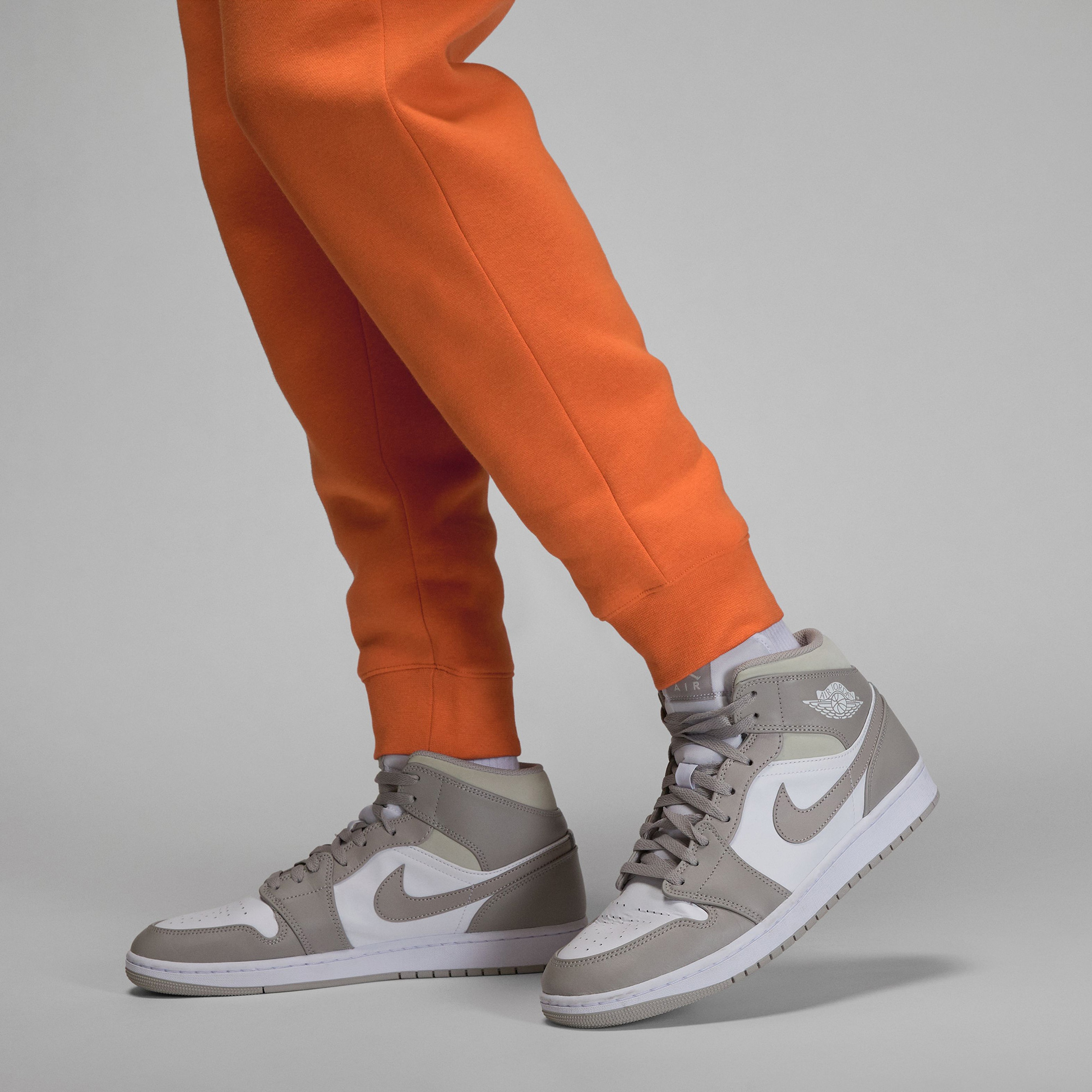 Jordan Brooklyn Fleece Erkek Turuncu Eşofman Altı