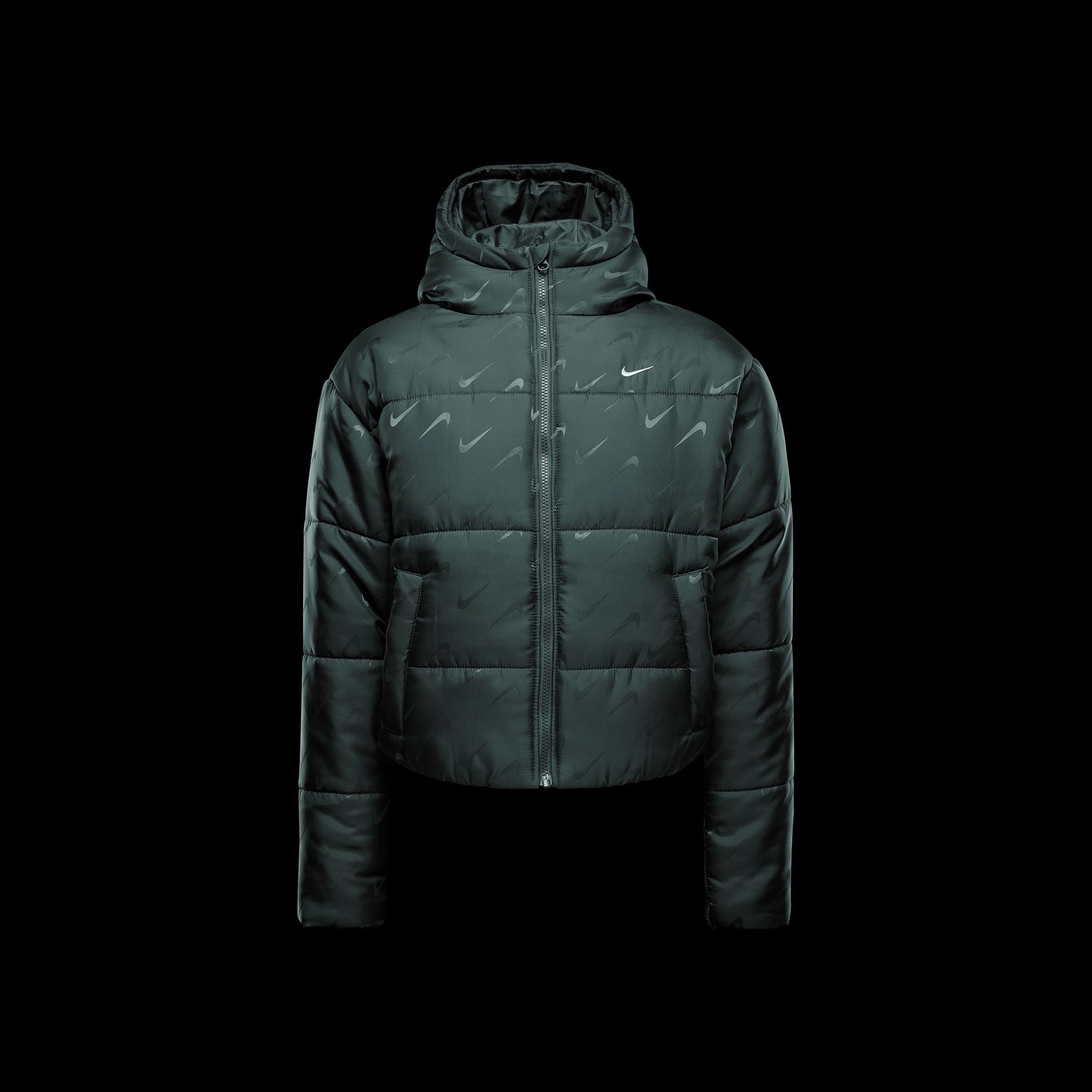 Nike Sportswear Classic Kadın Yeşil Mont