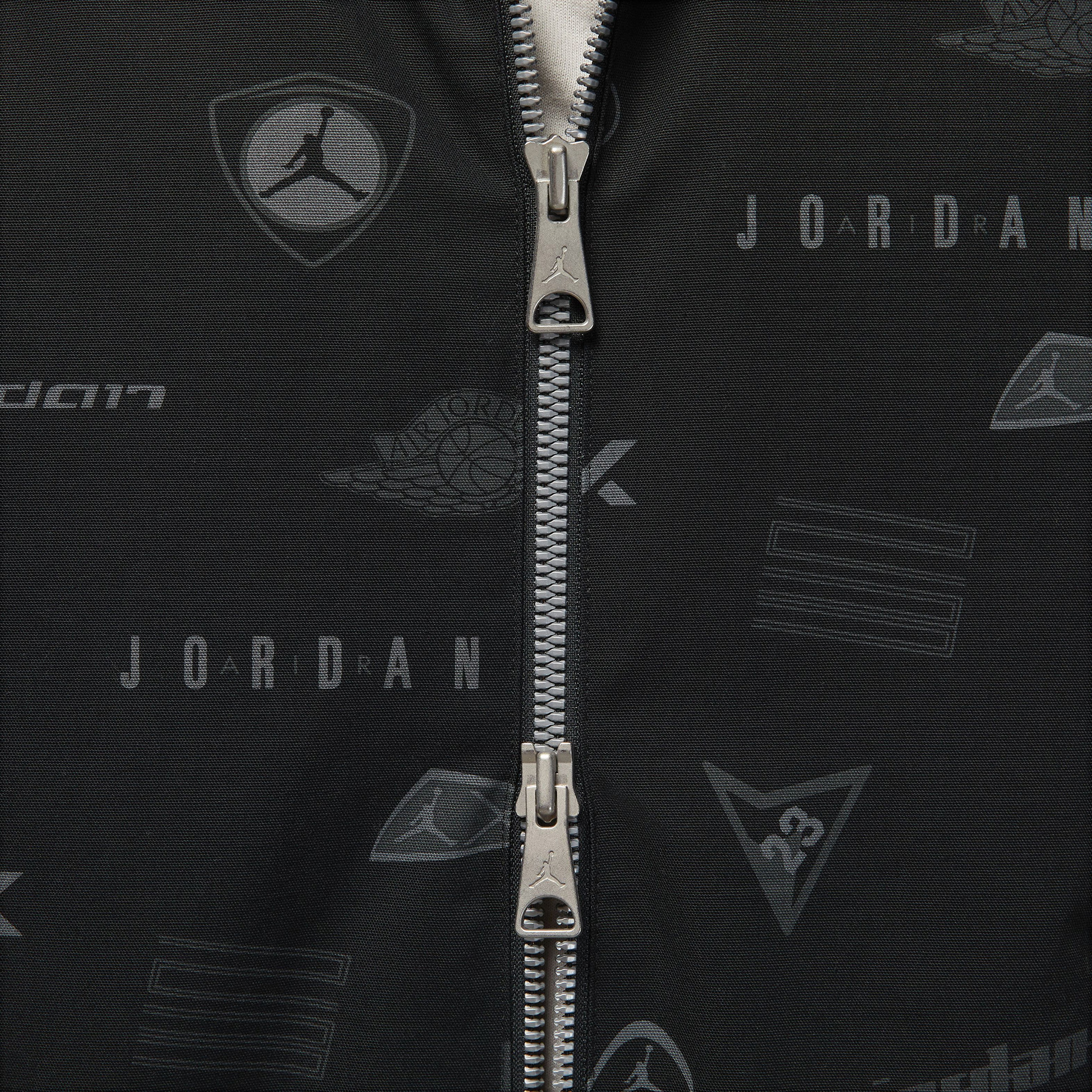 Jordan Flight Heritage Erkek Siyah Ceket