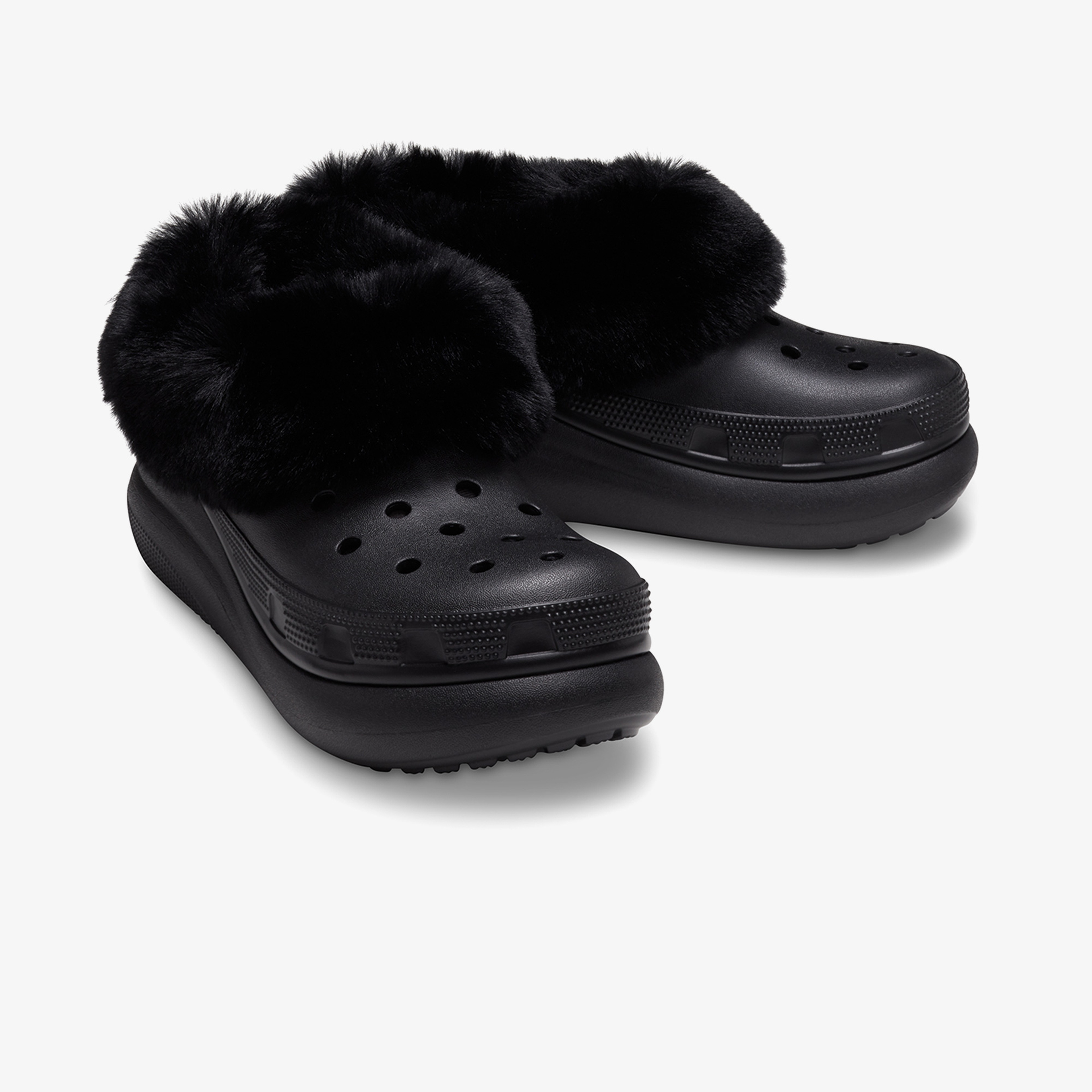 Crocs Furever Crush Unisex Siyah Terlik