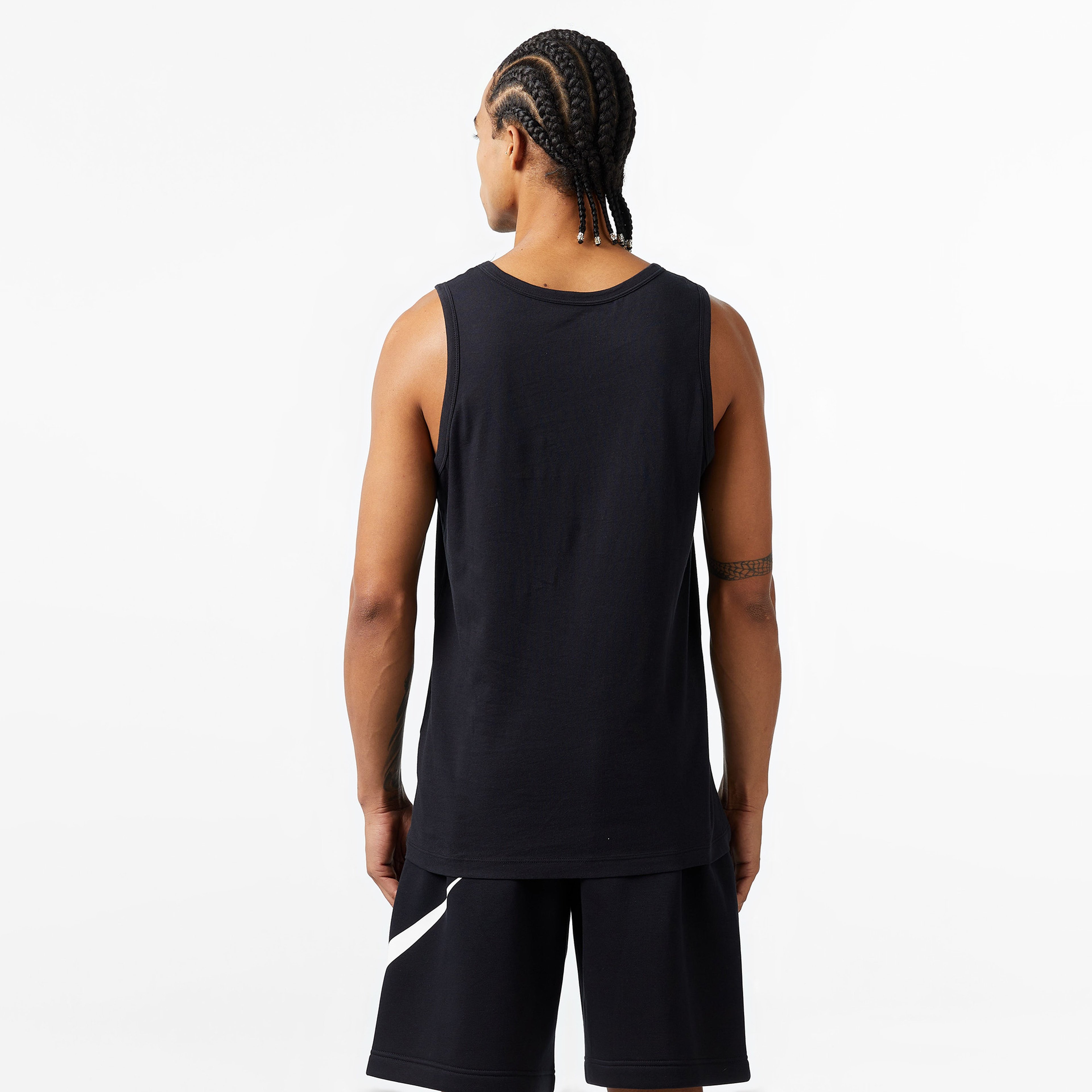 Nike Sportswear Icon Futura Erkek Siyah Kolsuz T-Shirt