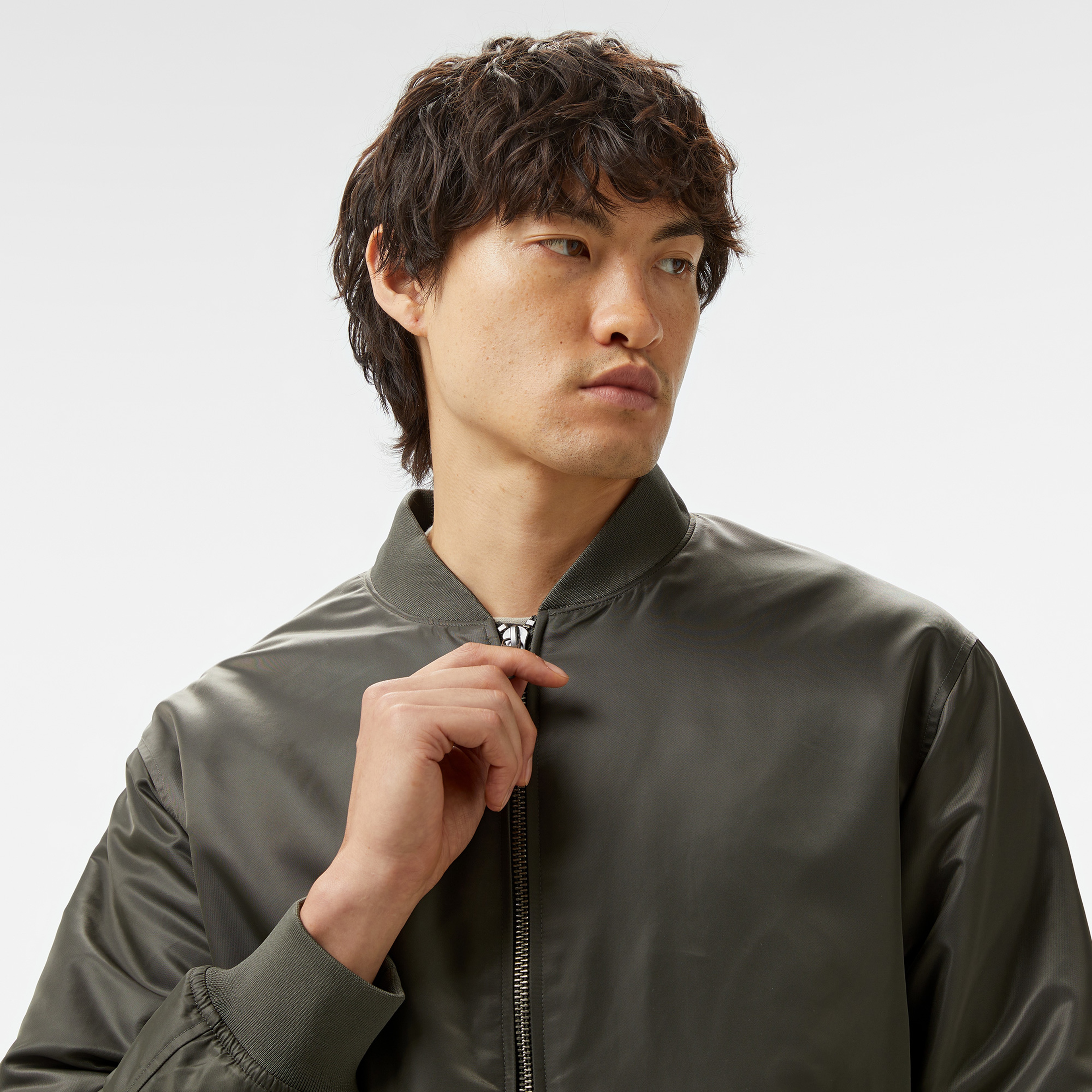 Calvin Klein Jeans Nylon Padded Hero Erkek Kahverengi Bomber Ceket