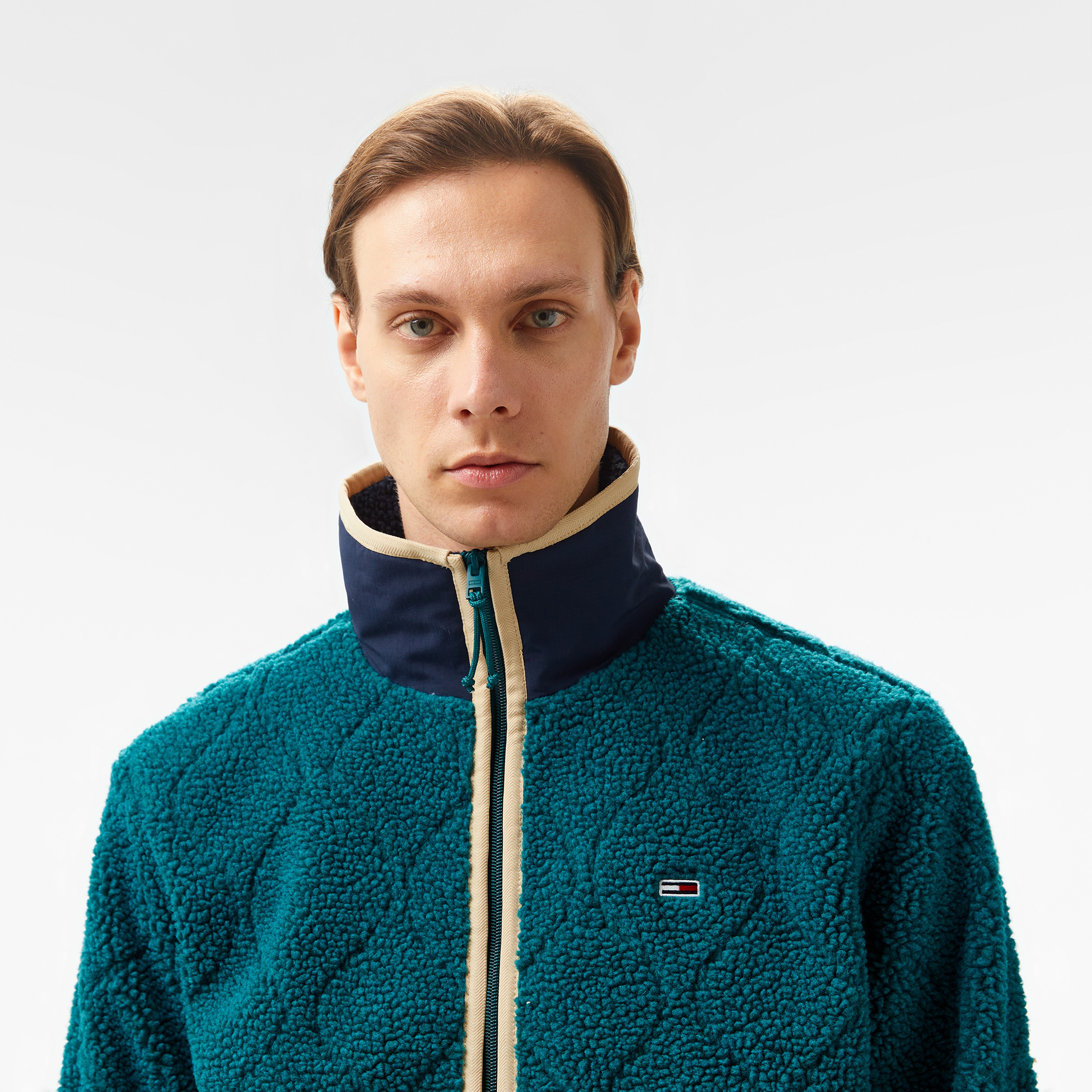 Tommy Jeans Erkek Mavi Mont