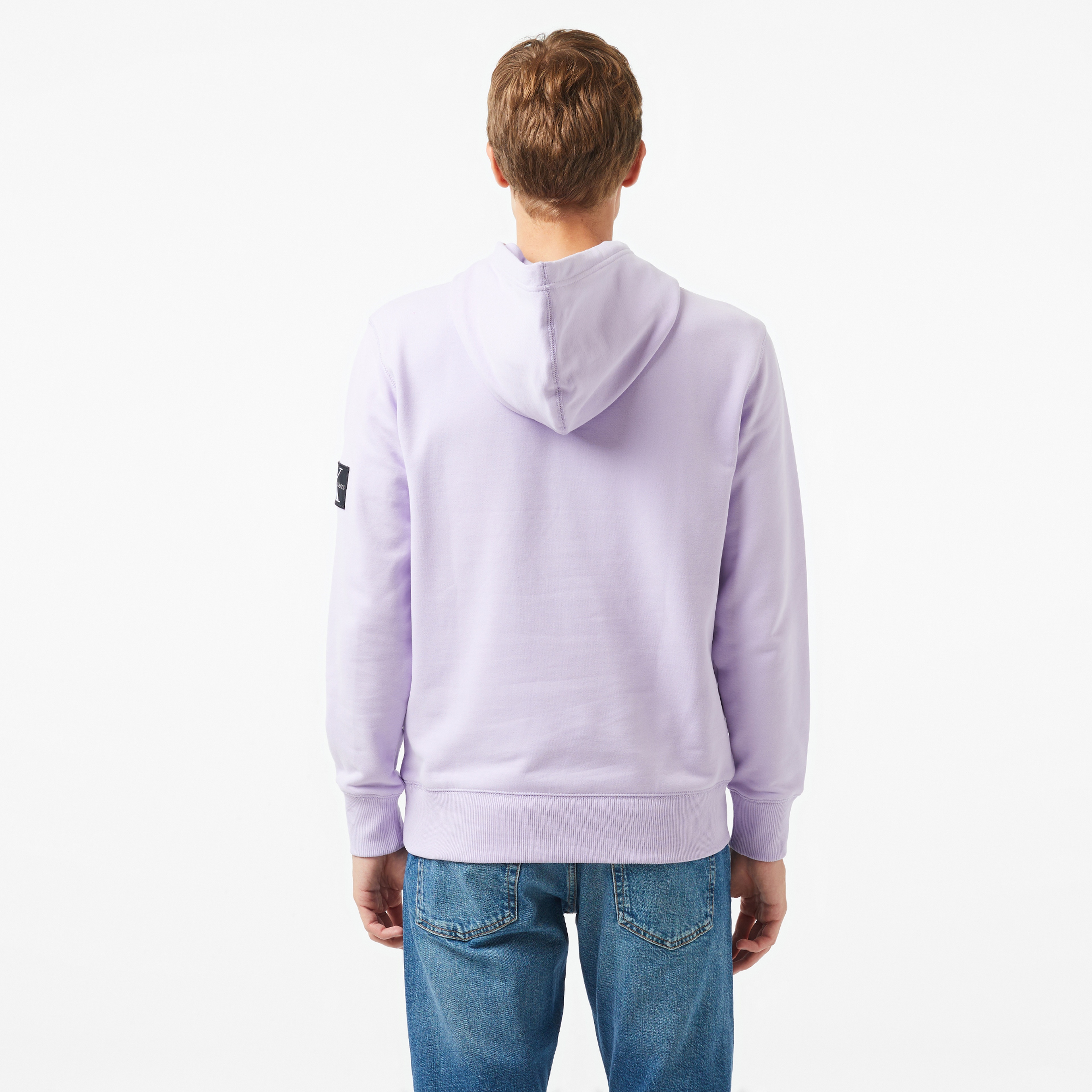 Calvin Klein Jeans Erkek Mor Sweatshirt