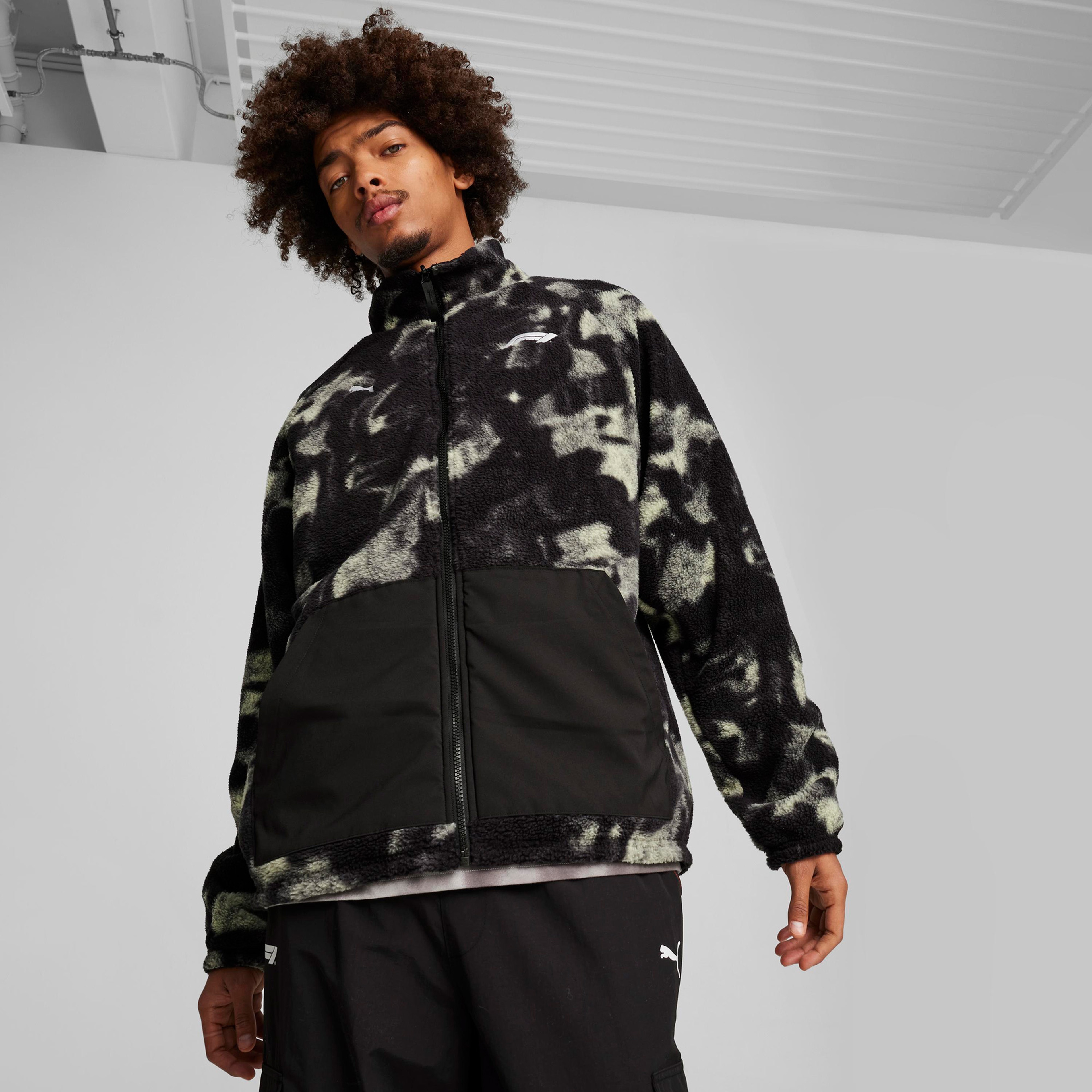 Puma F1 Statement Puffer Erkek Siyah Ceket